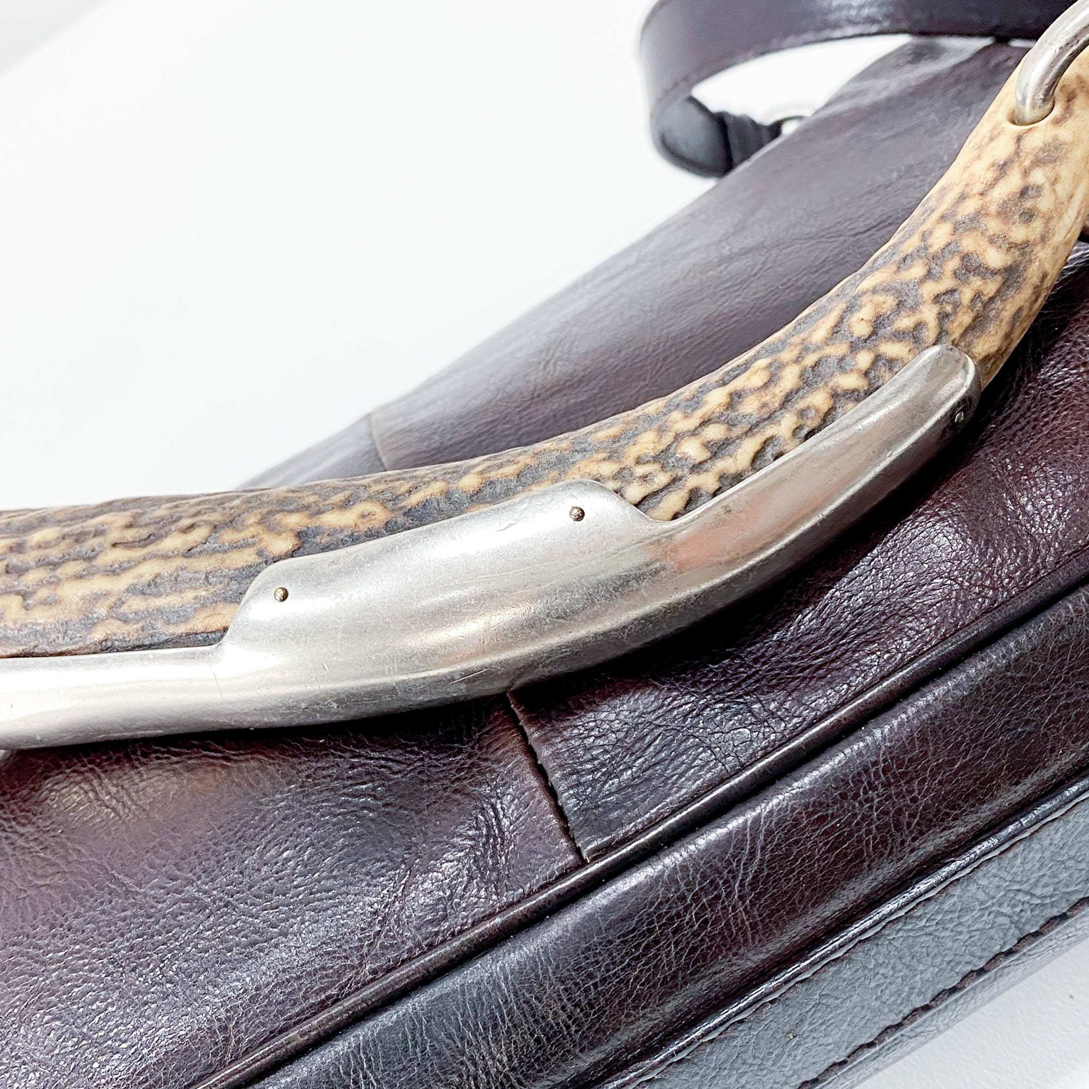 Mombasa Brown Leather Shoulder Bag