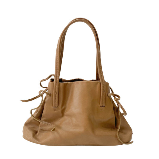 Brown Leather Mini Bag