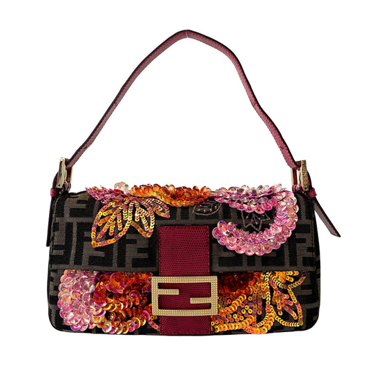 Limited Edition Baguette Bijou and Sequin Shoulder Bag