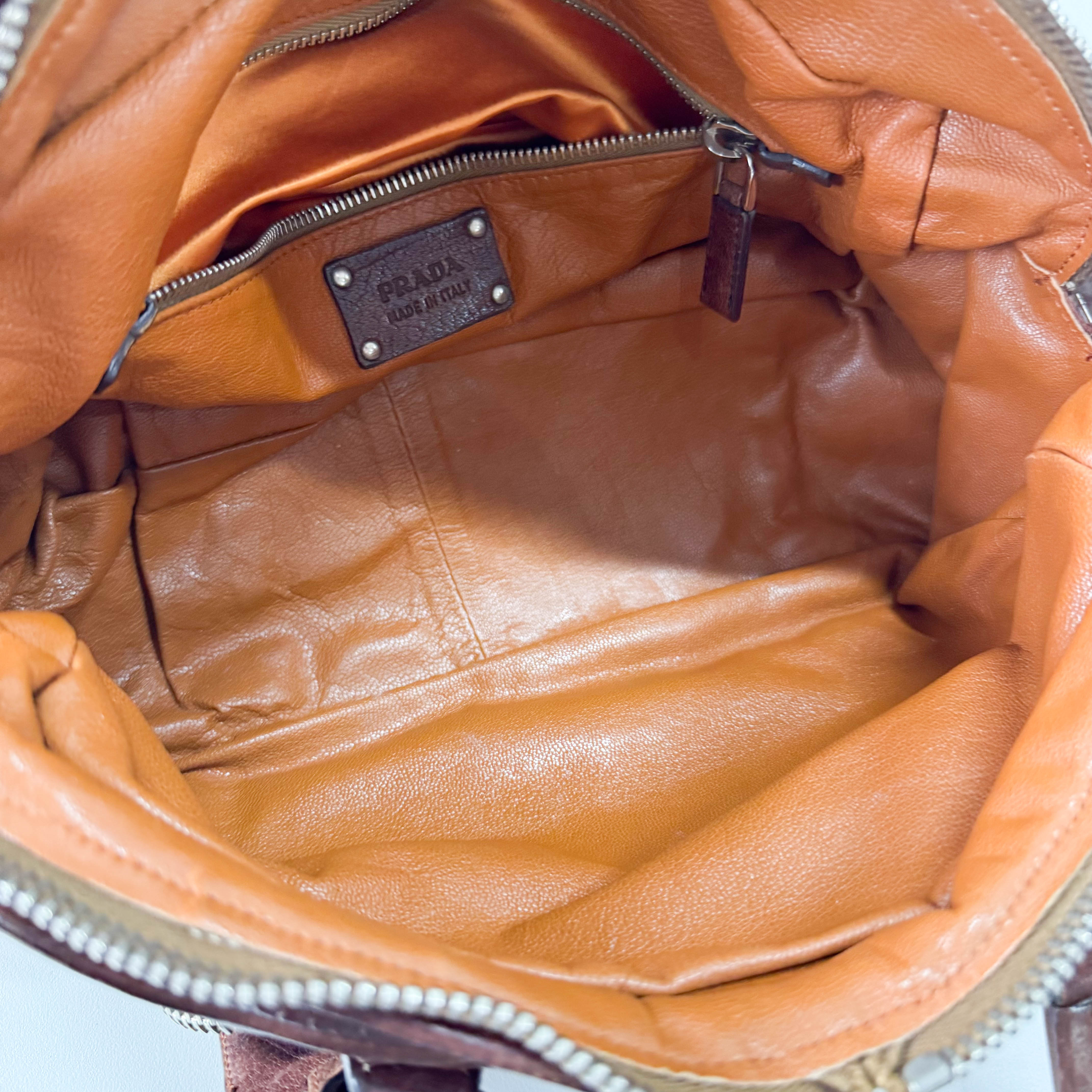 Brown Leather Shoulder Bag