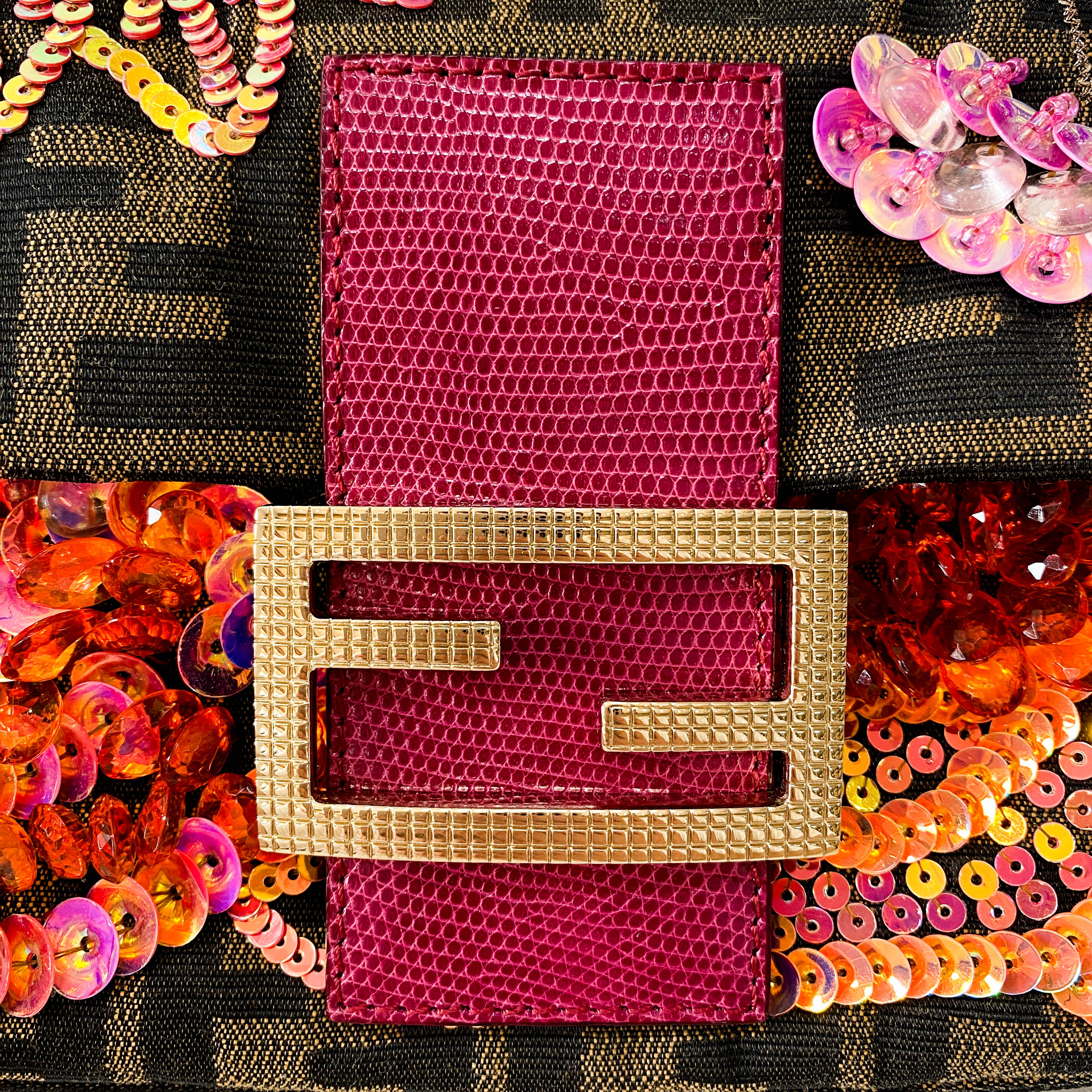 Limited Edition Baguette Bijou and Sequin Shoulder Bag