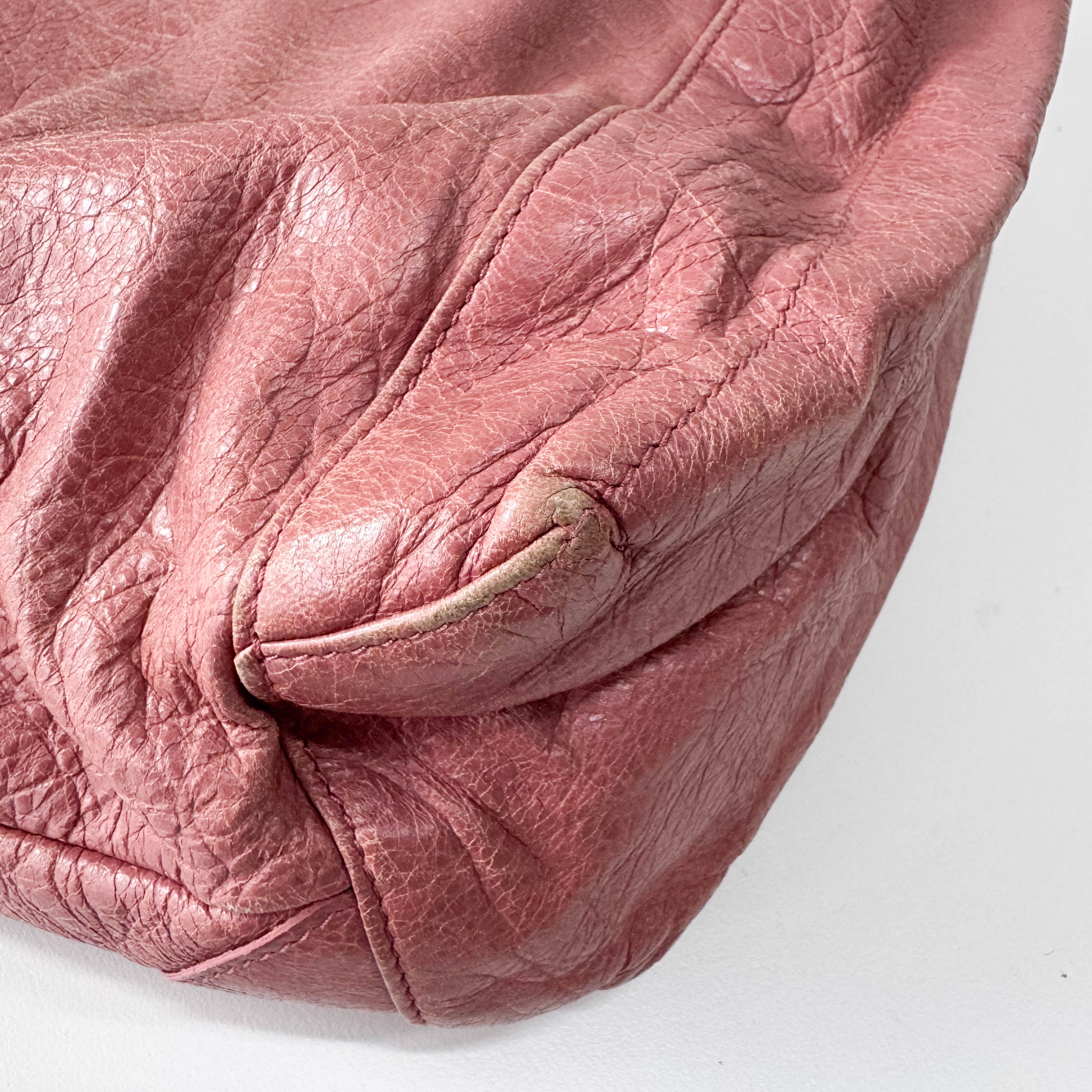 The Day Pink Leather Tote Bag