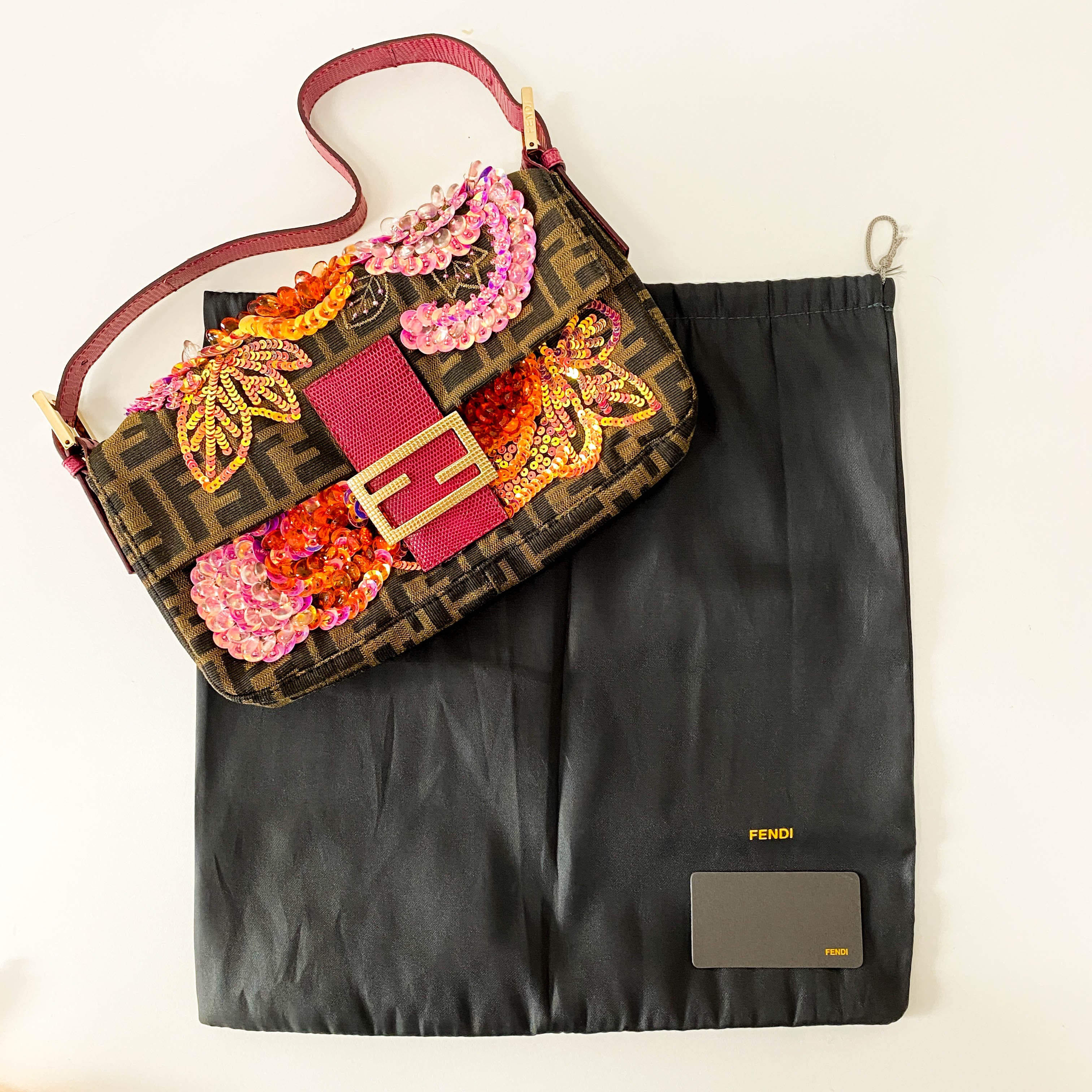 Limited Edition Baguette Bijou and Sequin Shoulder Bag