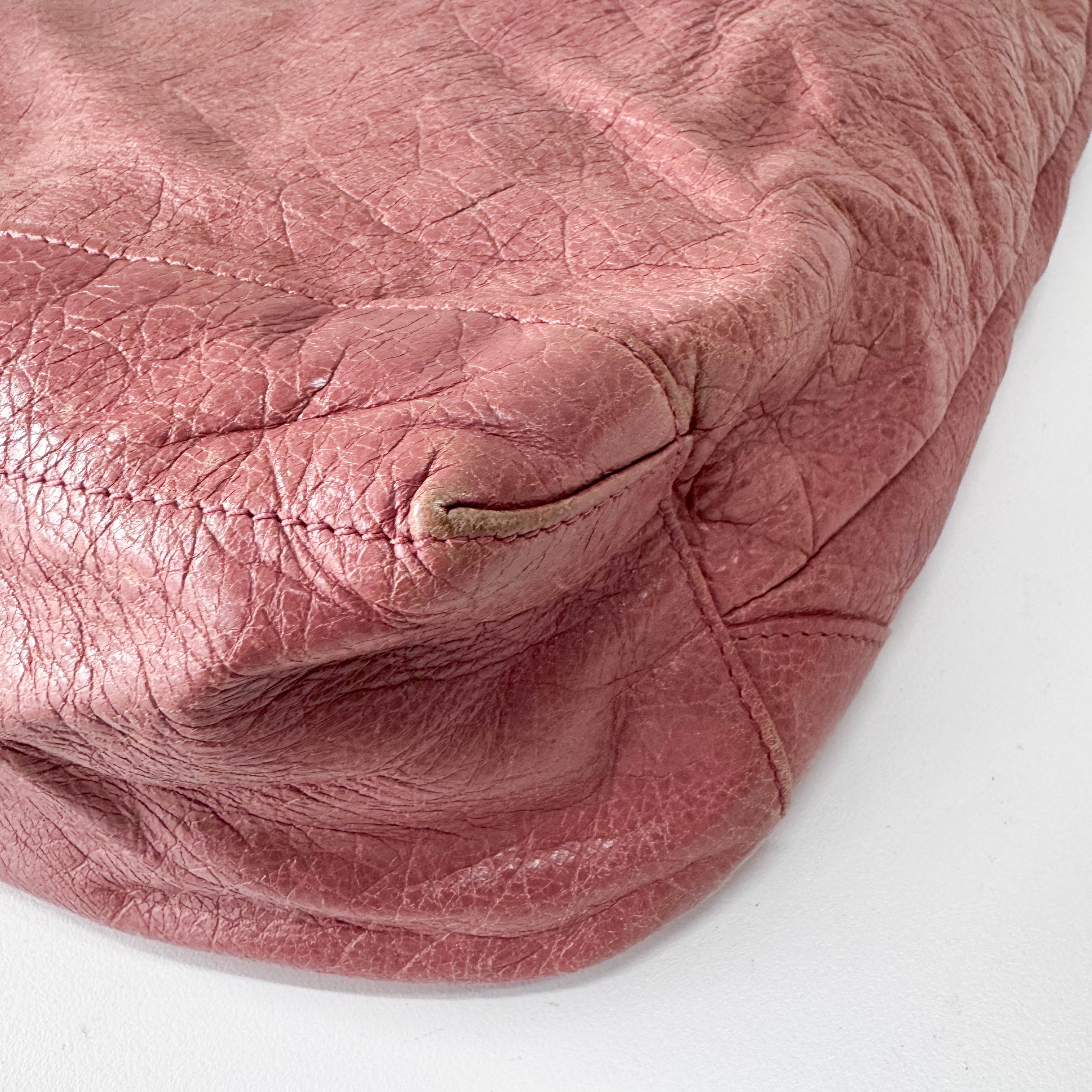 The Day Pink Leather Tote Bag