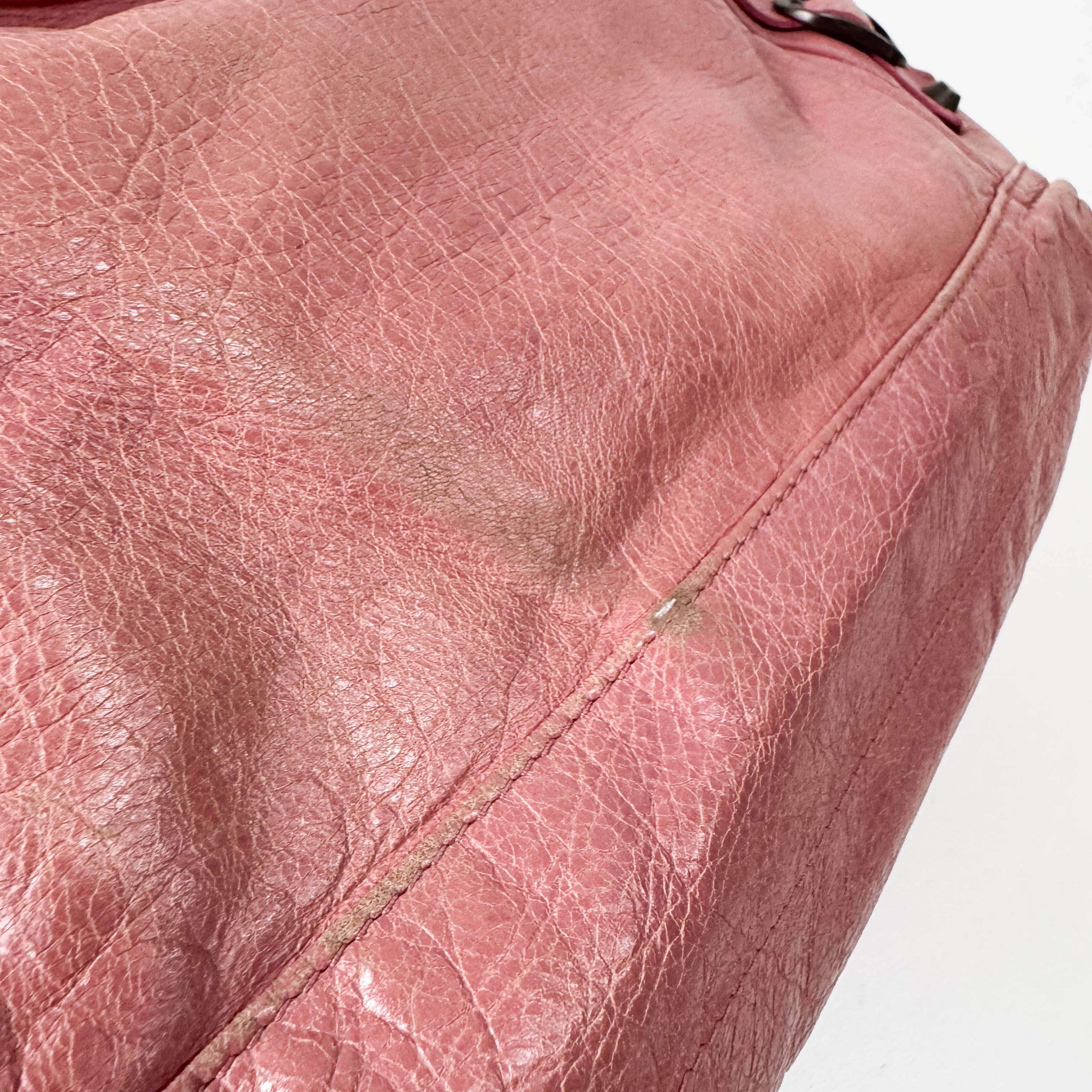 The Day Pink Leather Tote Bag