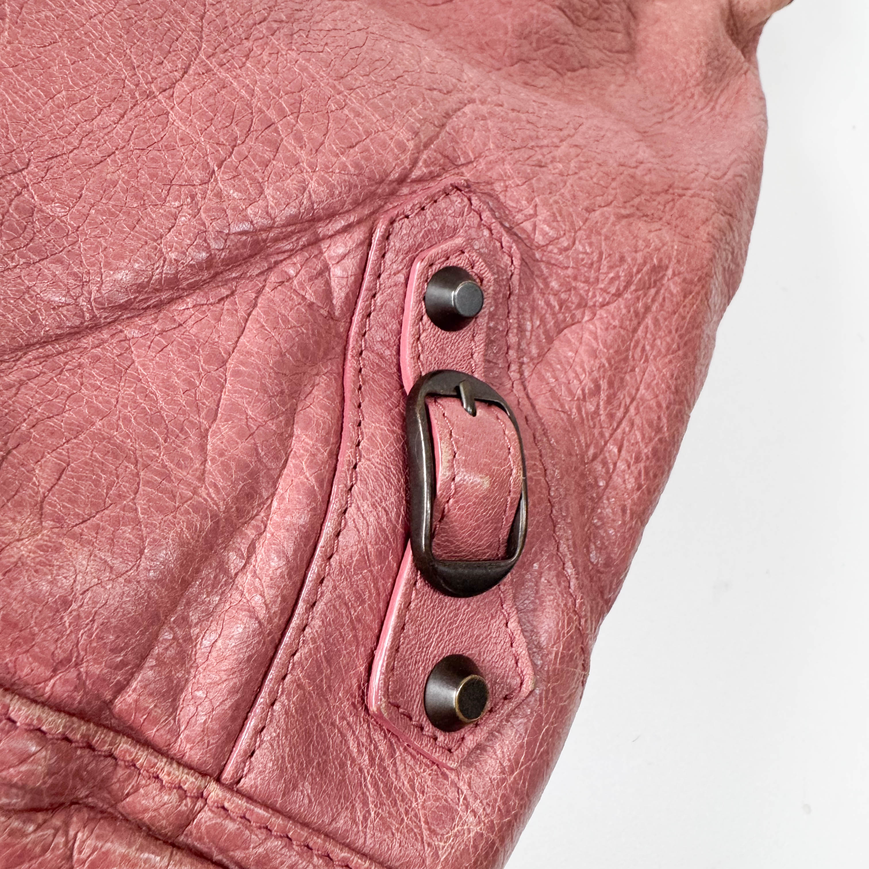 The Day Pink Leather Tote Bag