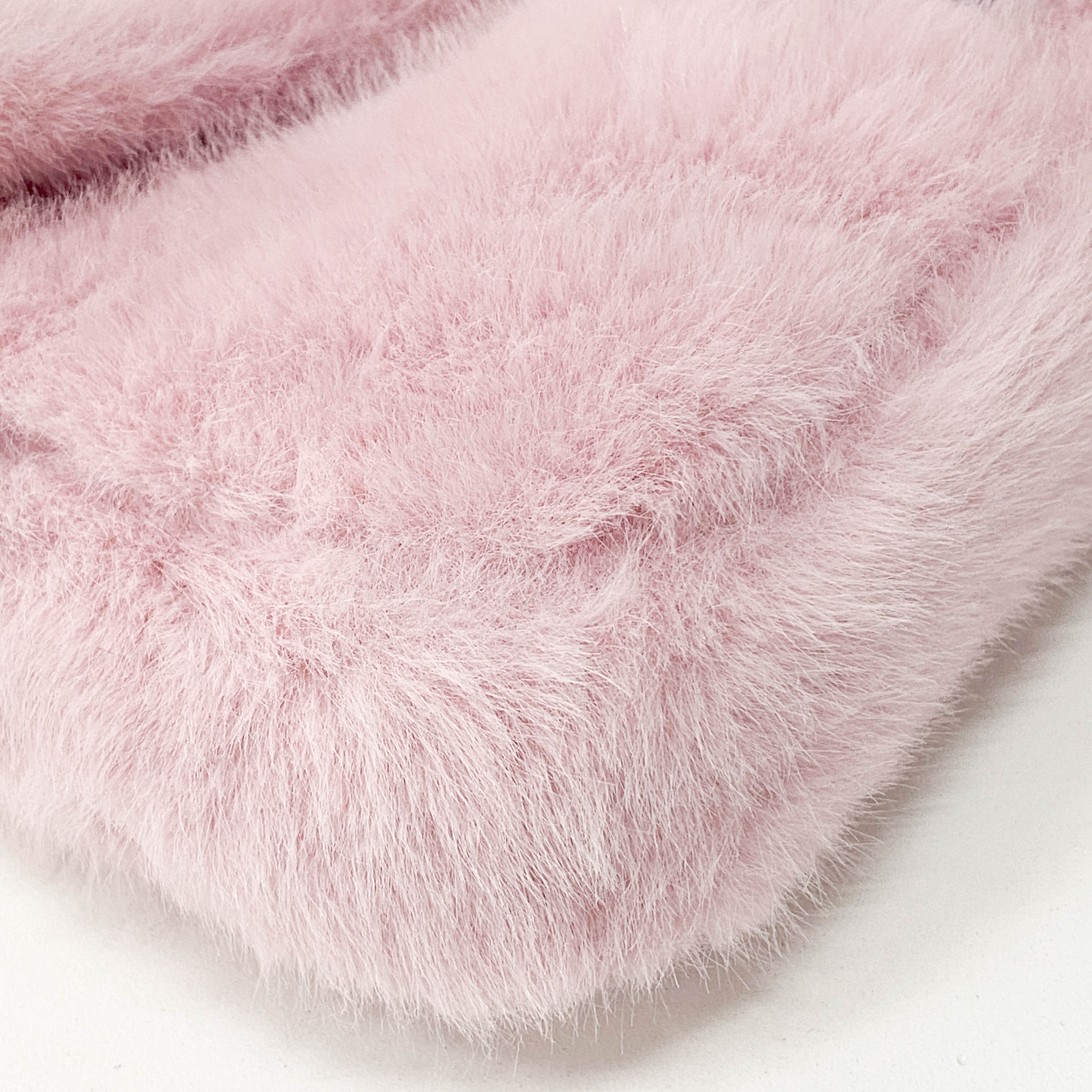 Baguette Candy Pink Lilac Fur Baguette Bag