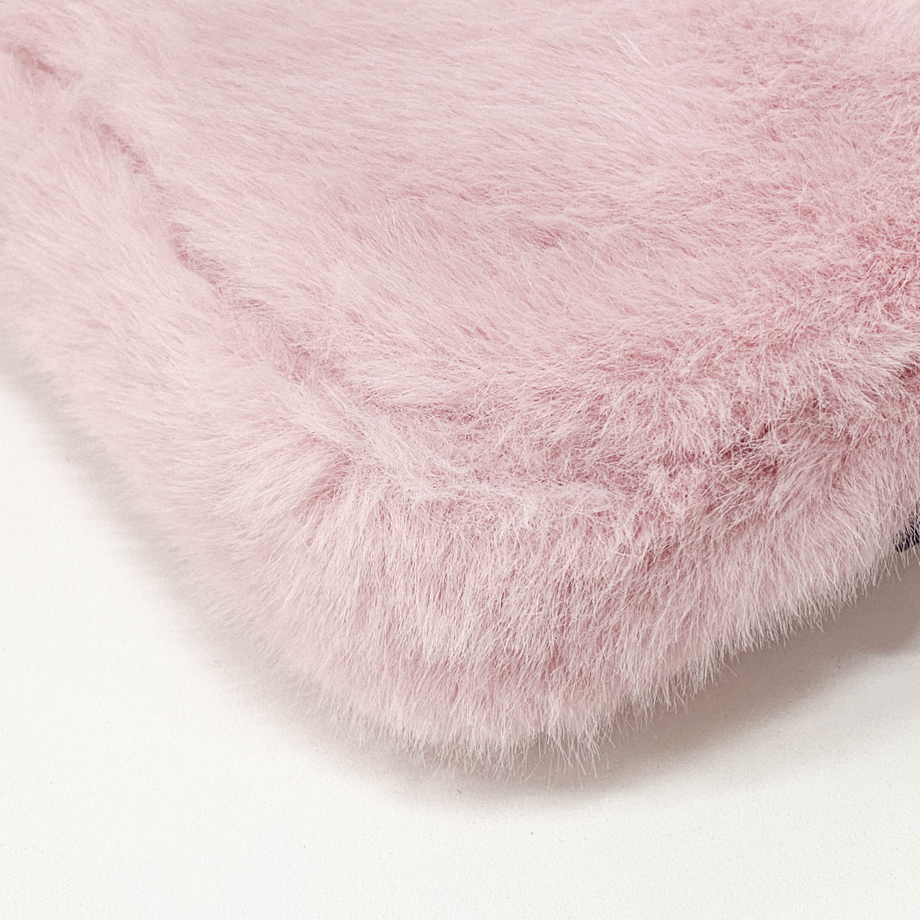Baguette Candy Pink Lilac Fur Baguette Bag