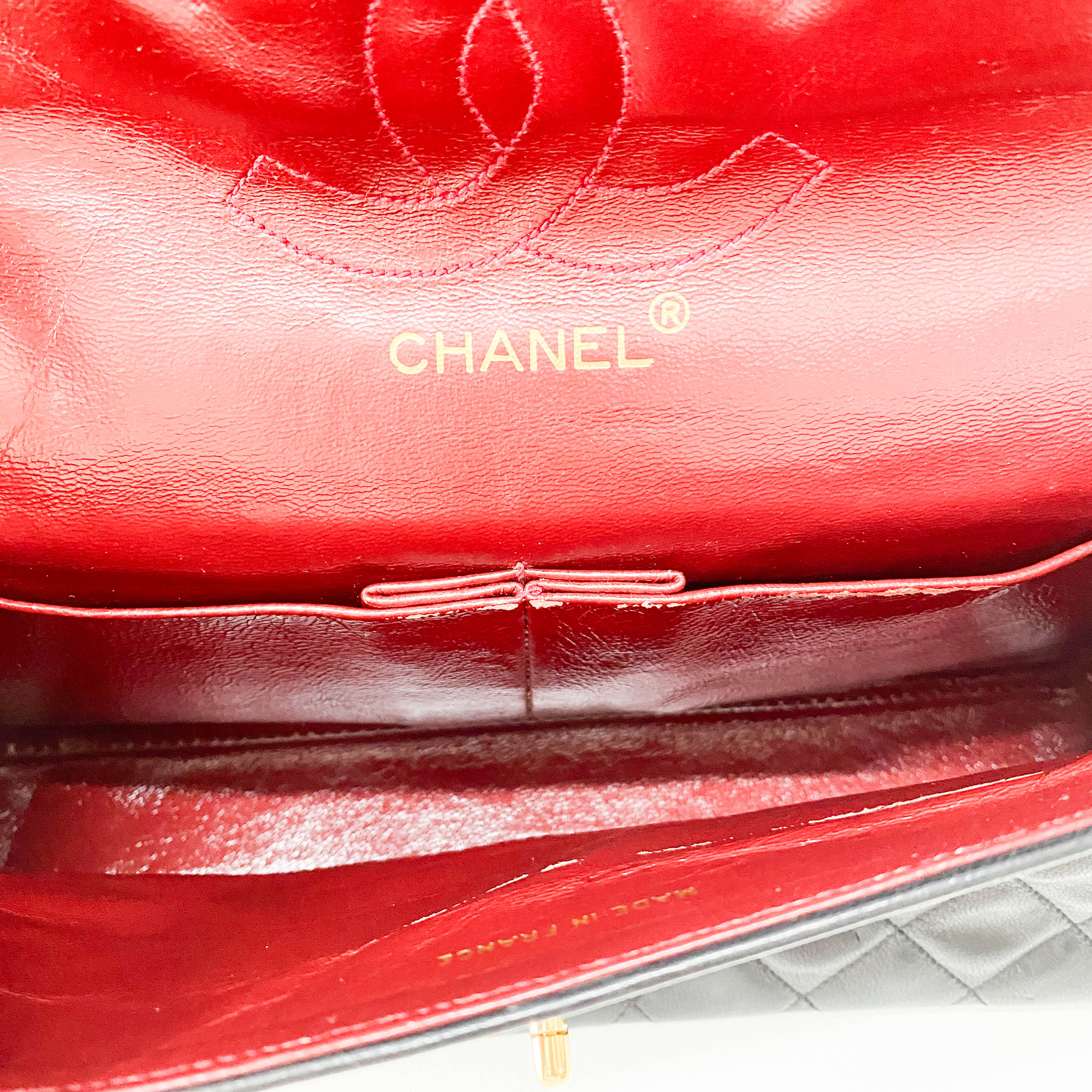 Timeless Classic Double Flap Black Chain Shoulder Bag