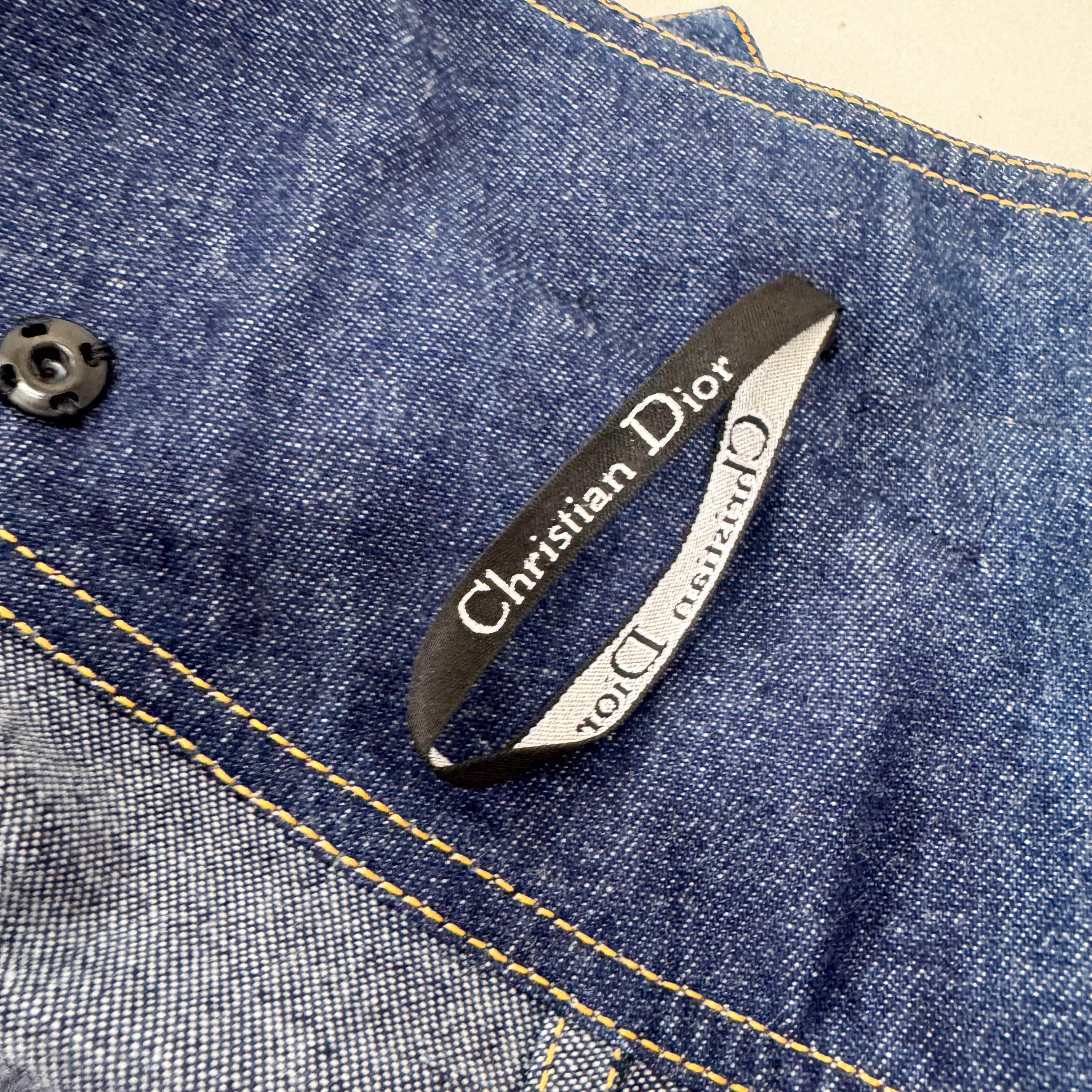 Saddle Size 4 Blue Denim Skirt