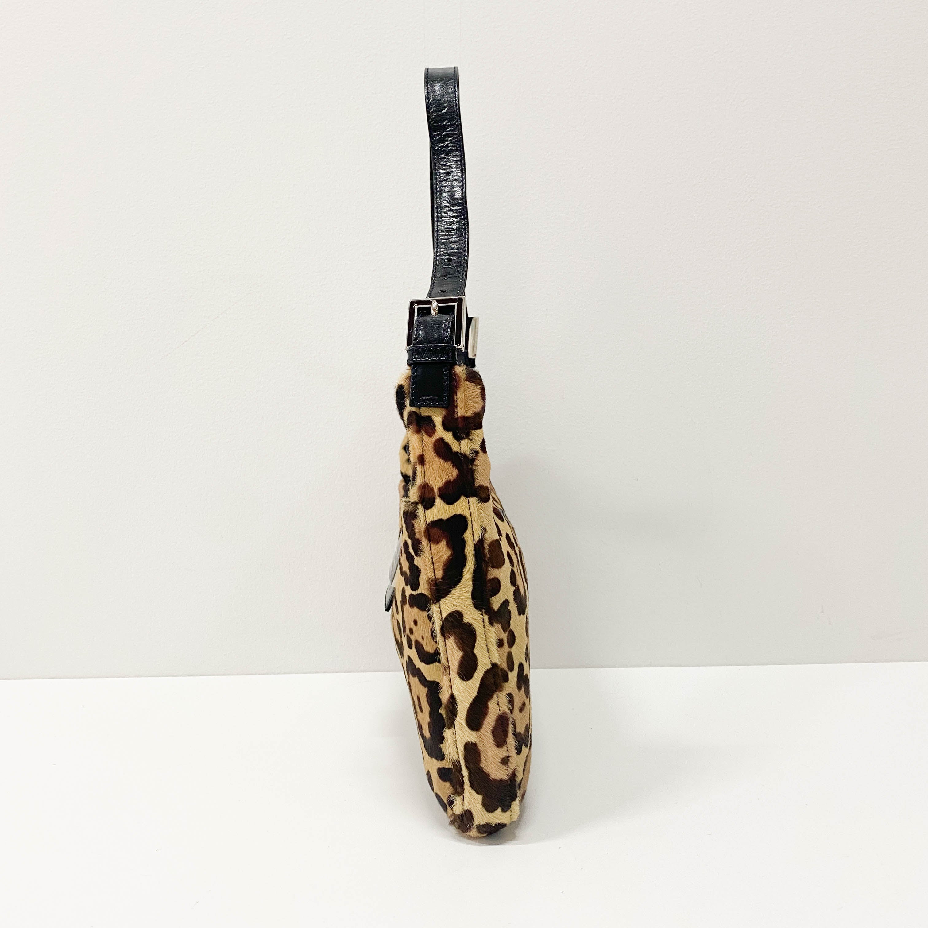 Leopard Print Pony Bag Hobo Bag