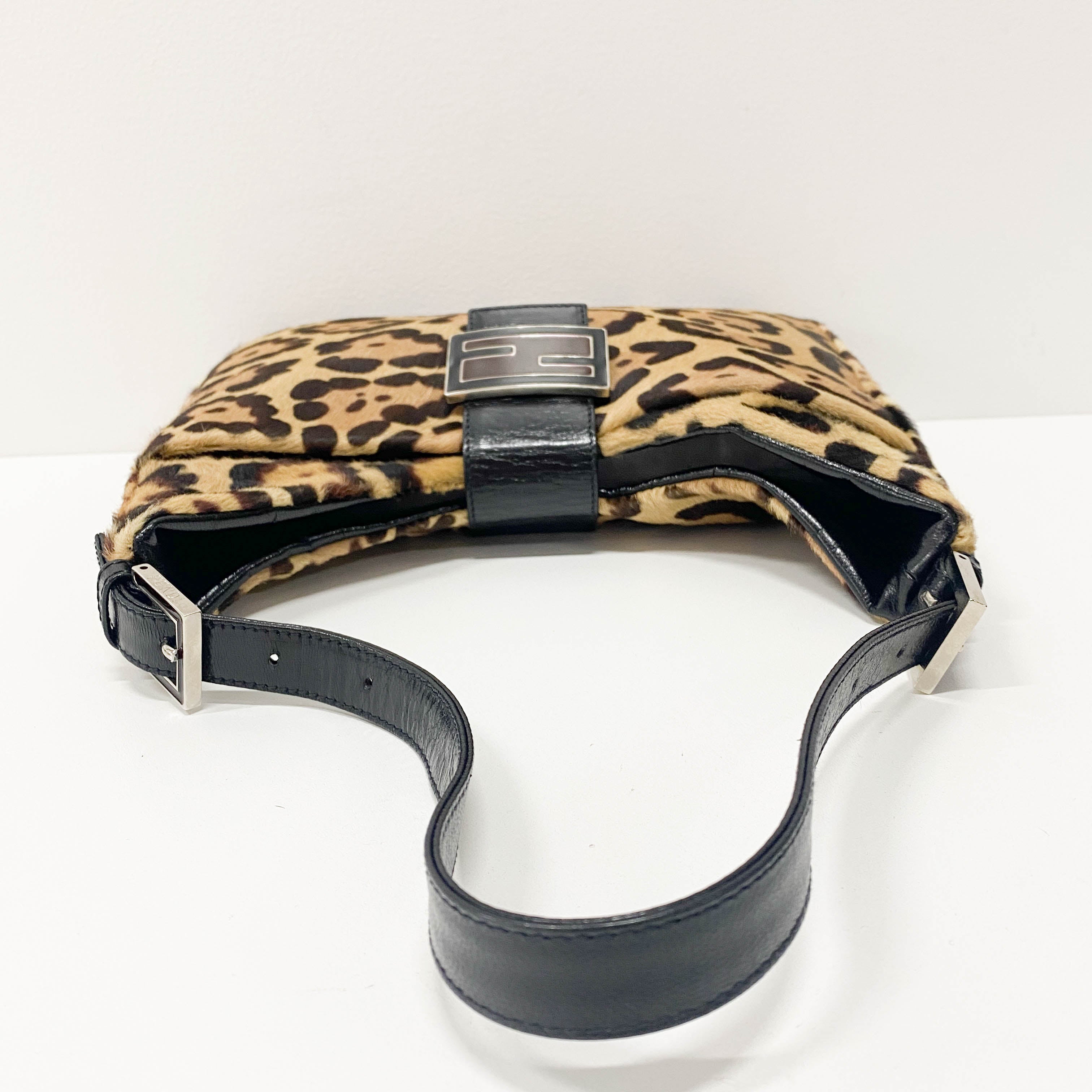 Leopard Print Pony Bag Hobo Bag