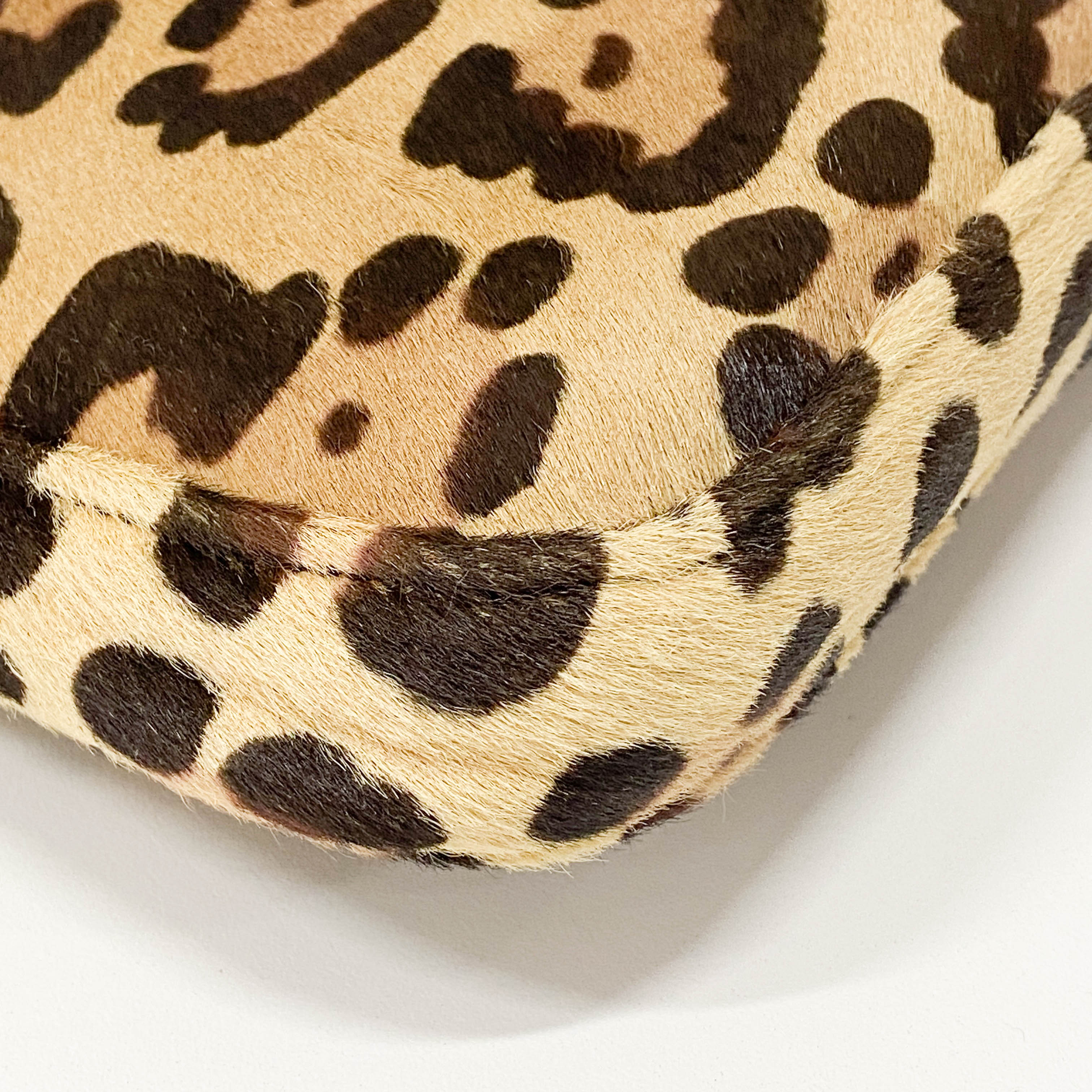 Leopard Print Pony Bag Hobo Bag