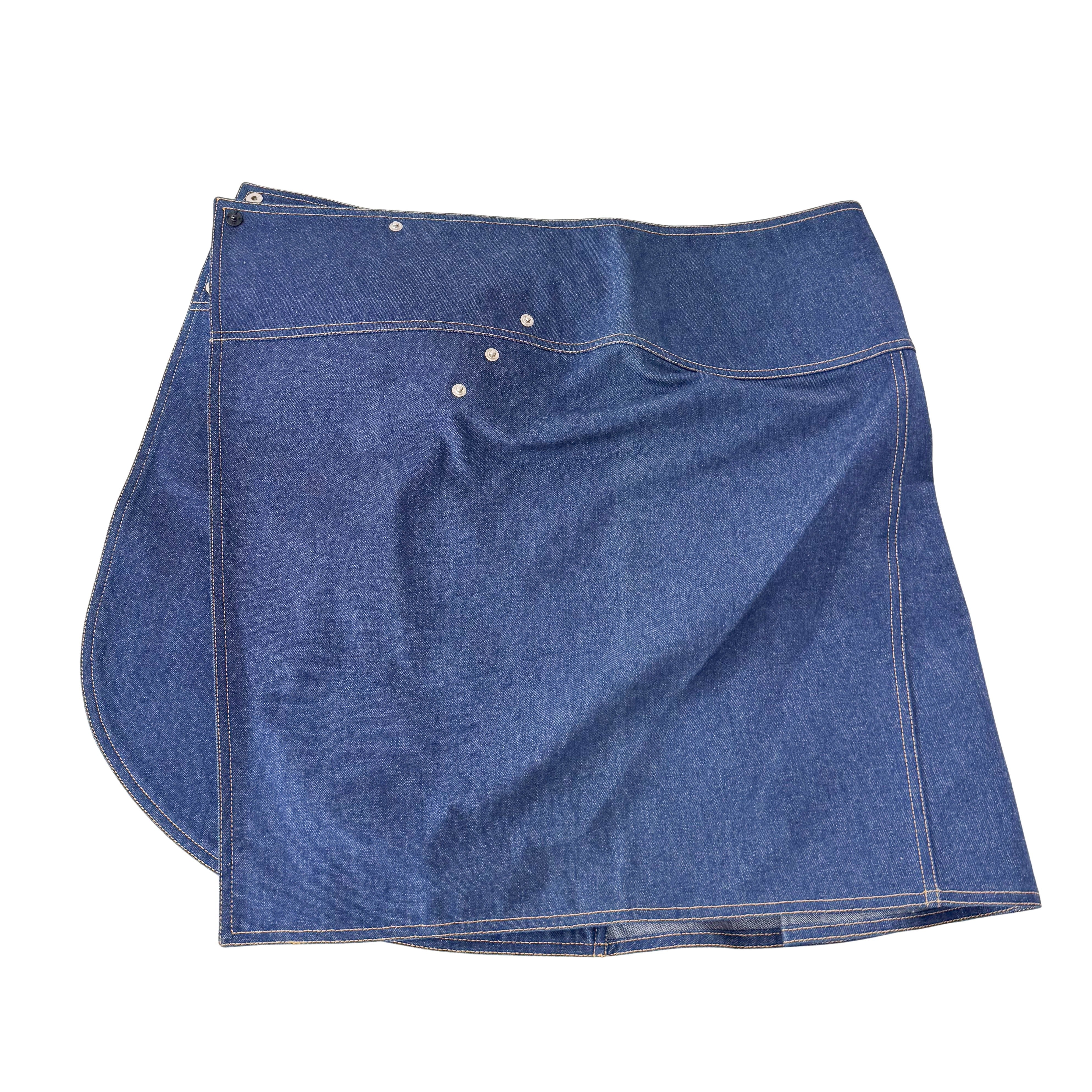 Saddle Size 4 Blue Denim Skirt