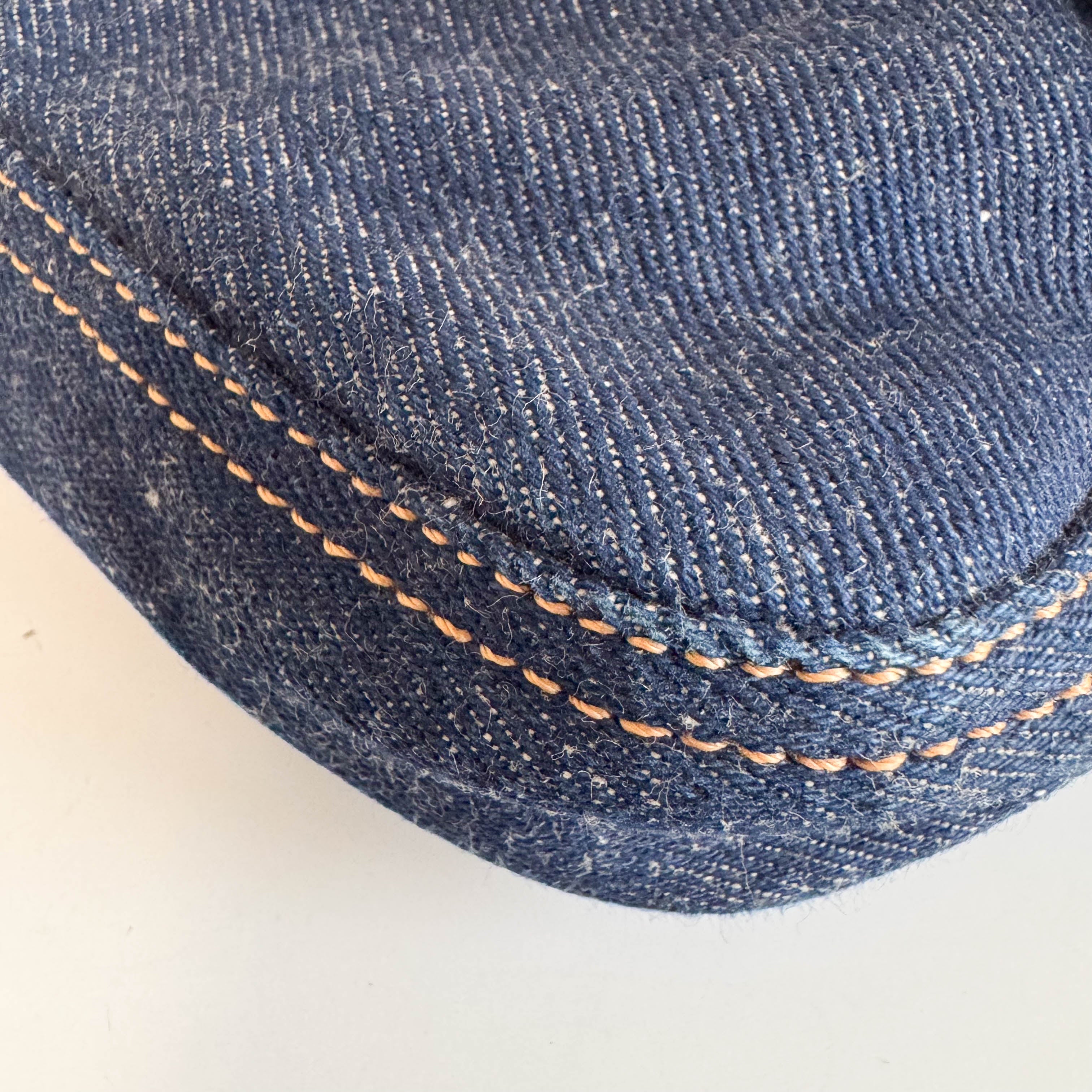 Baguette Denim Shoulder Bag