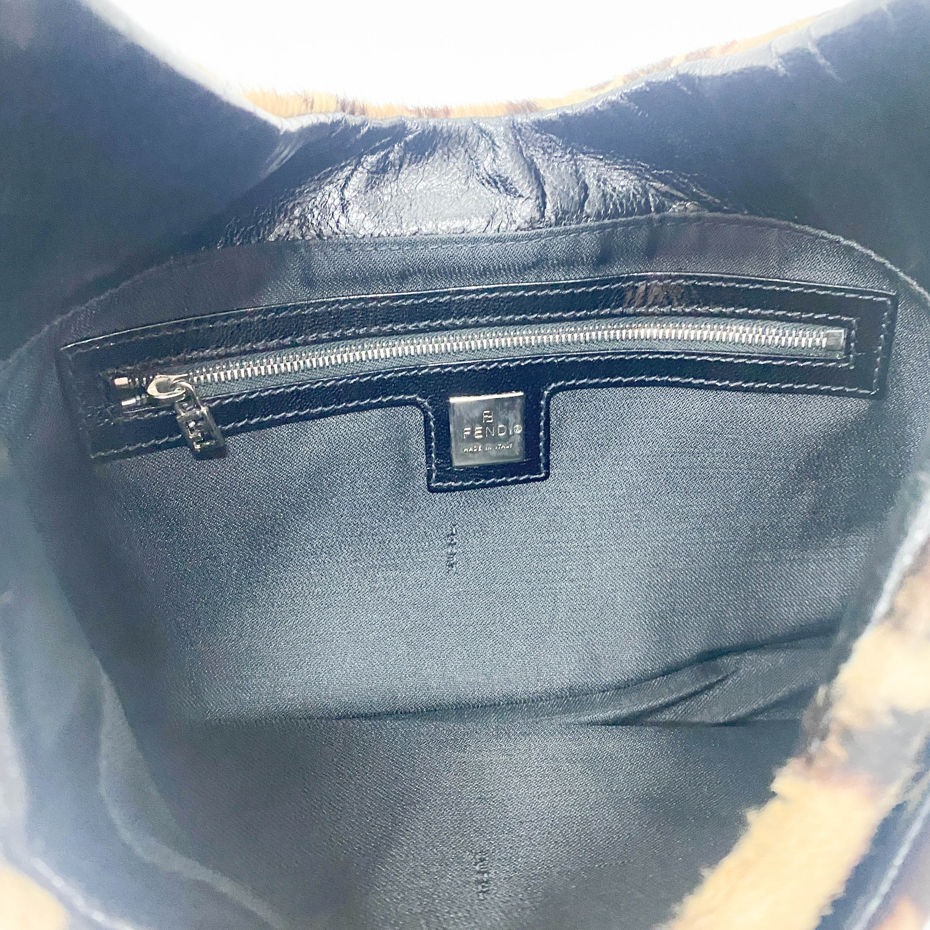 Leopard Print Pony Bag Hobo Bag