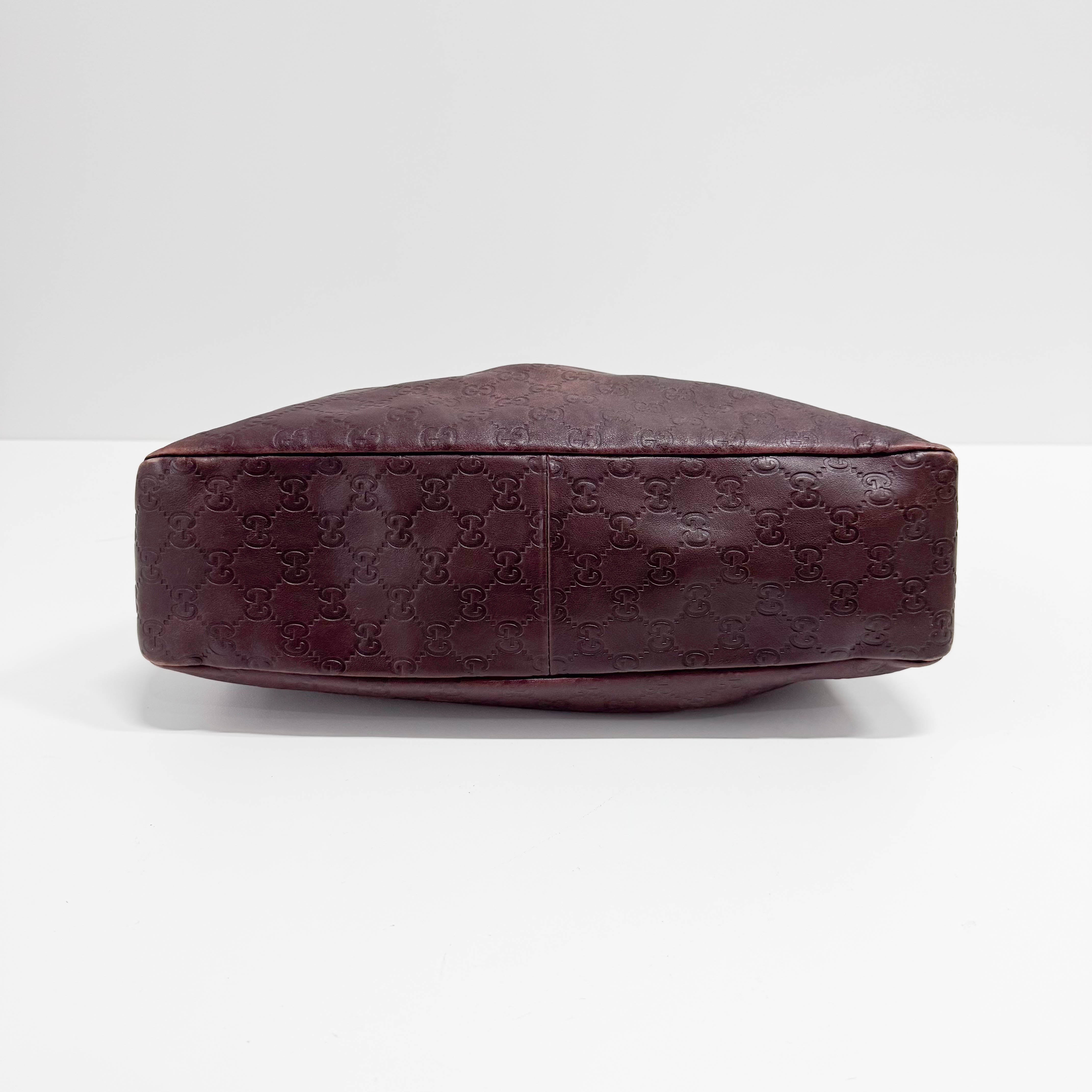 Horsebit Brown GG Canvas Bag