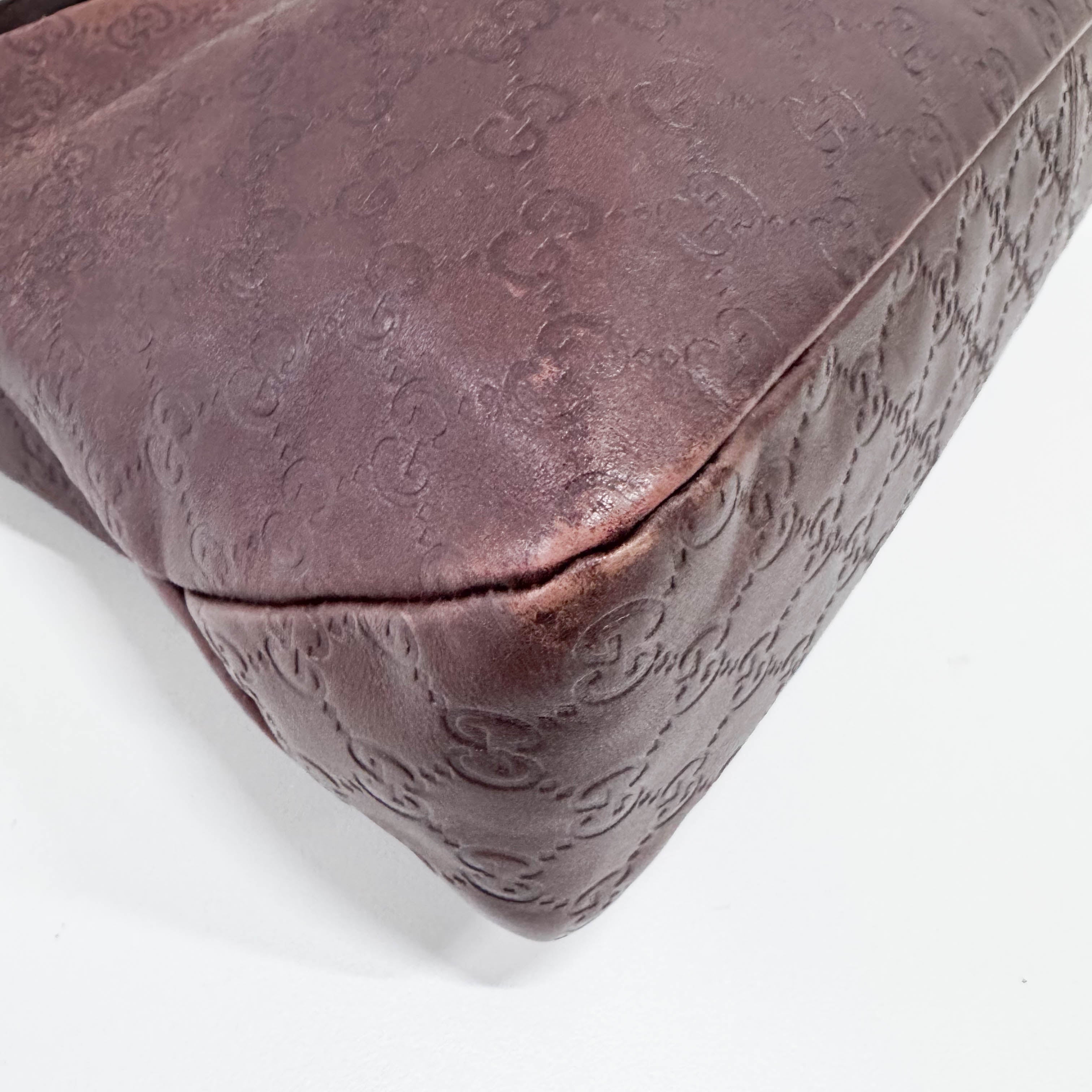 Horsebit Brown GG Canvas Bag