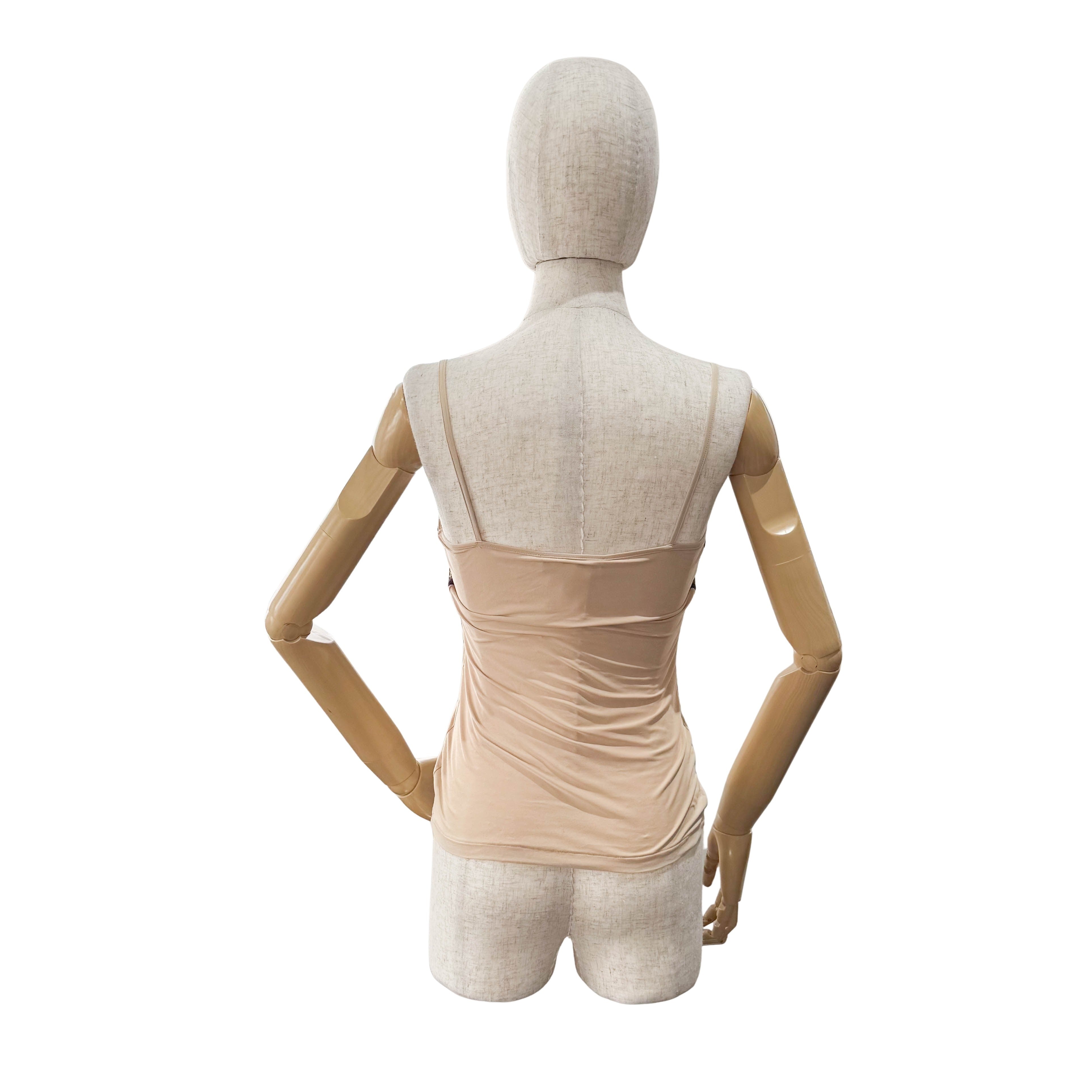Galliano Size 6 Neutral Polyamide Camisole