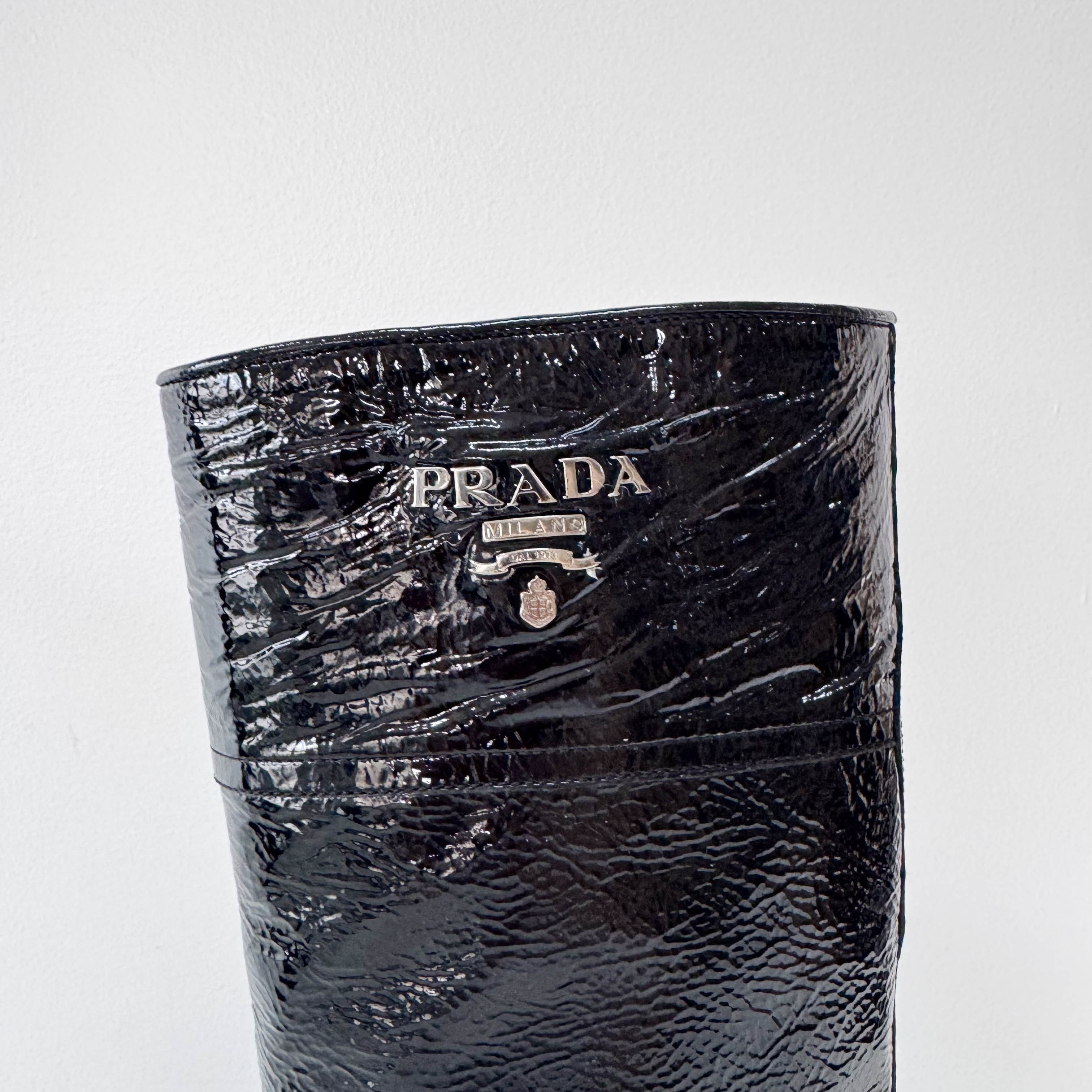 Patant Leather Boots