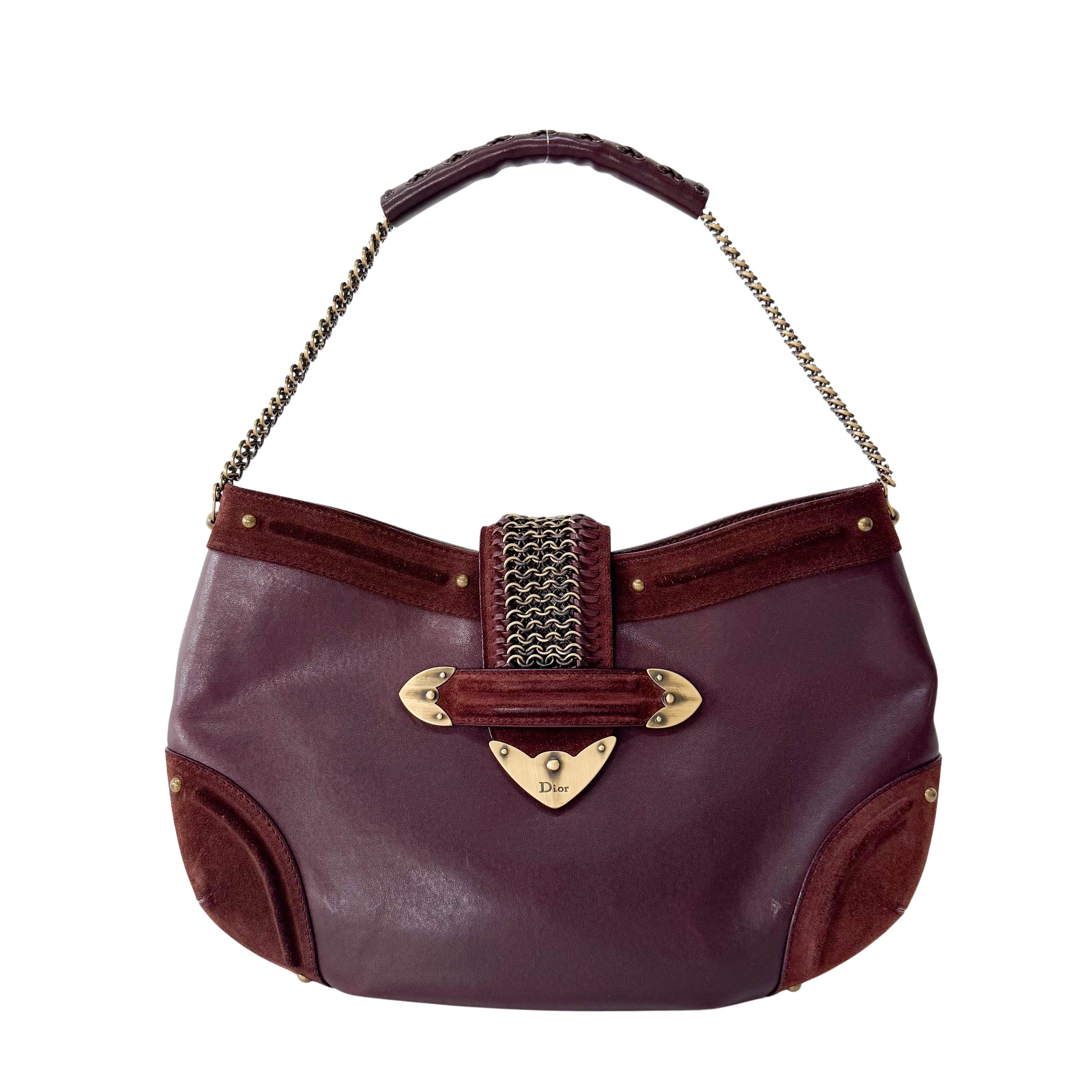 Jeanne Brown Leather Bag