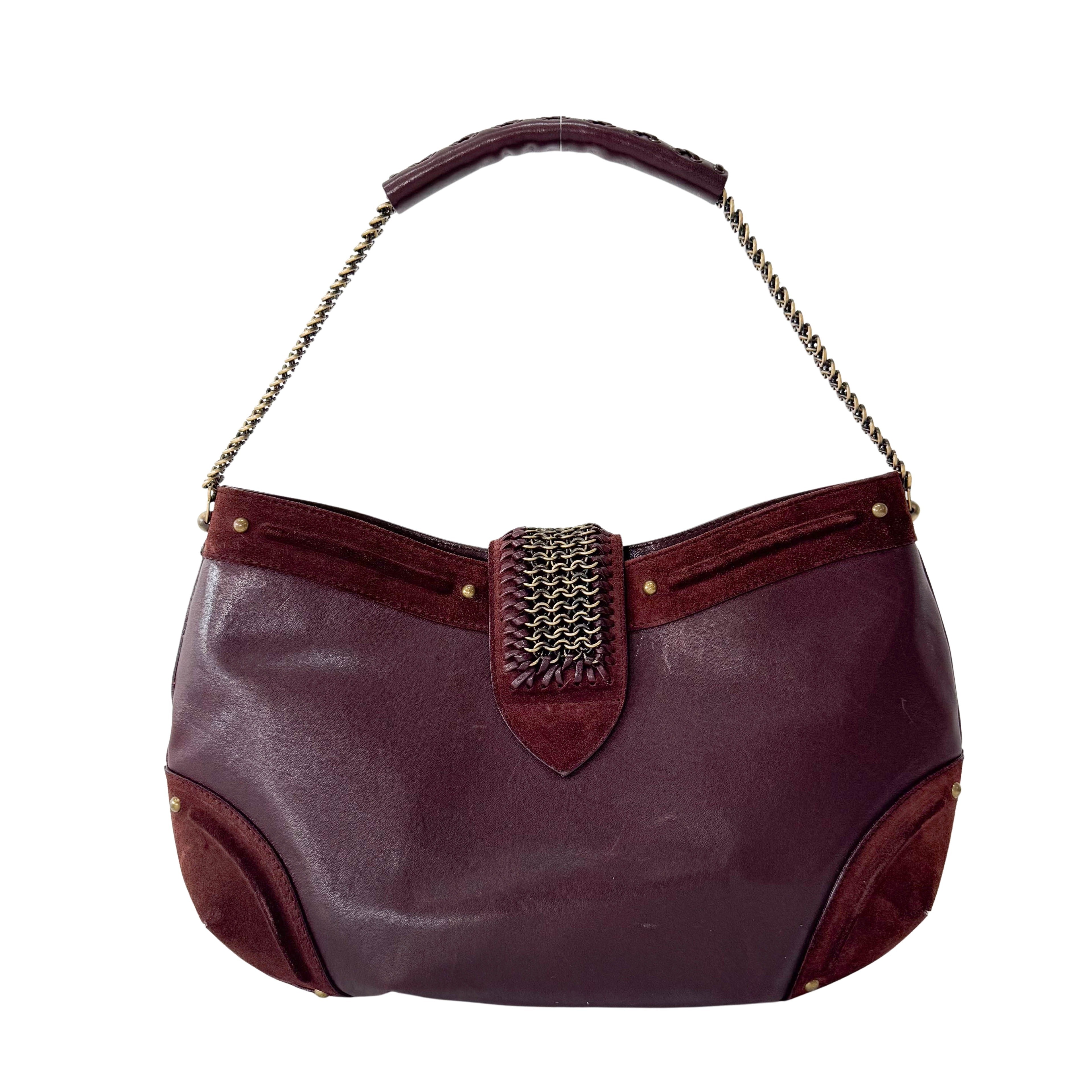 Jeanne Brown Leather Bag