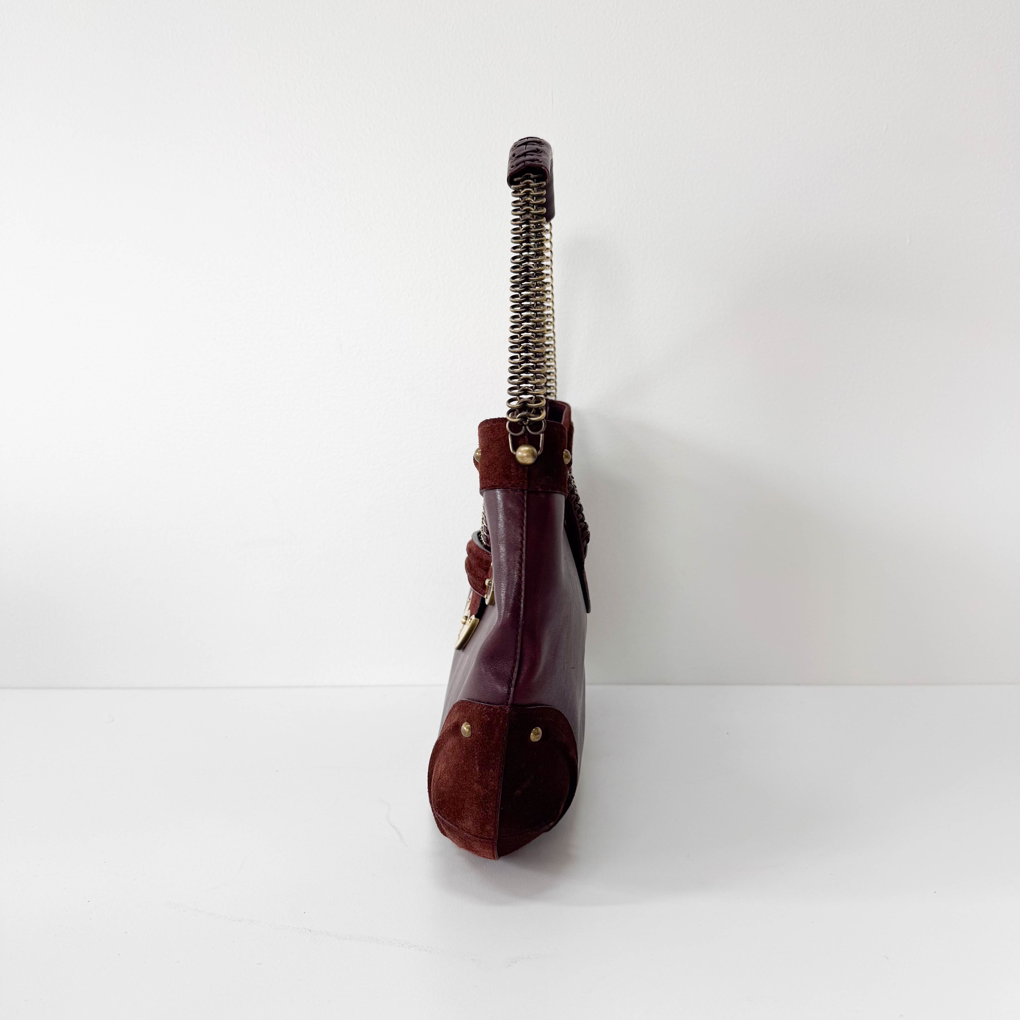 Jeanne Brown Leather Bag