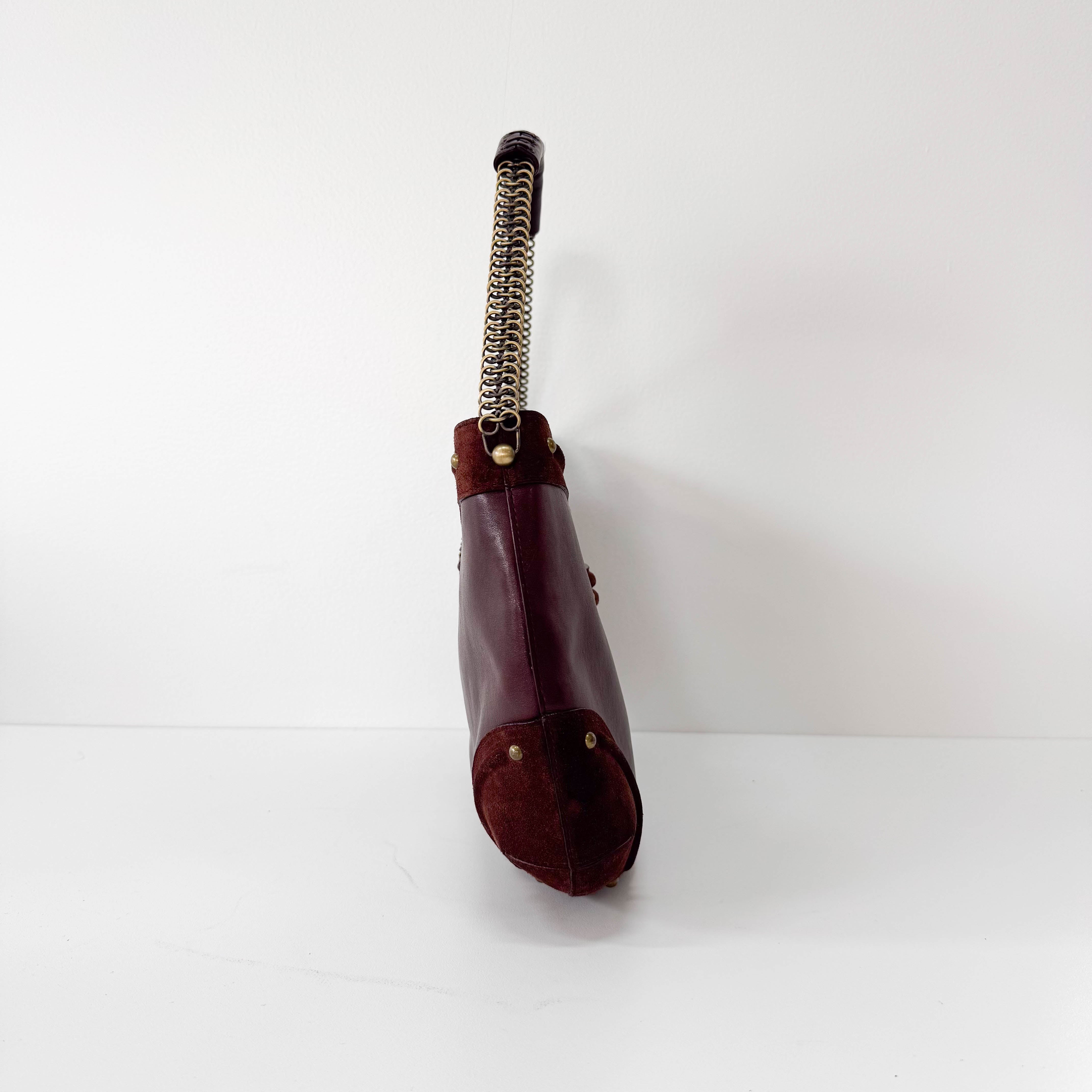 Jeanne Brown Leather Bag