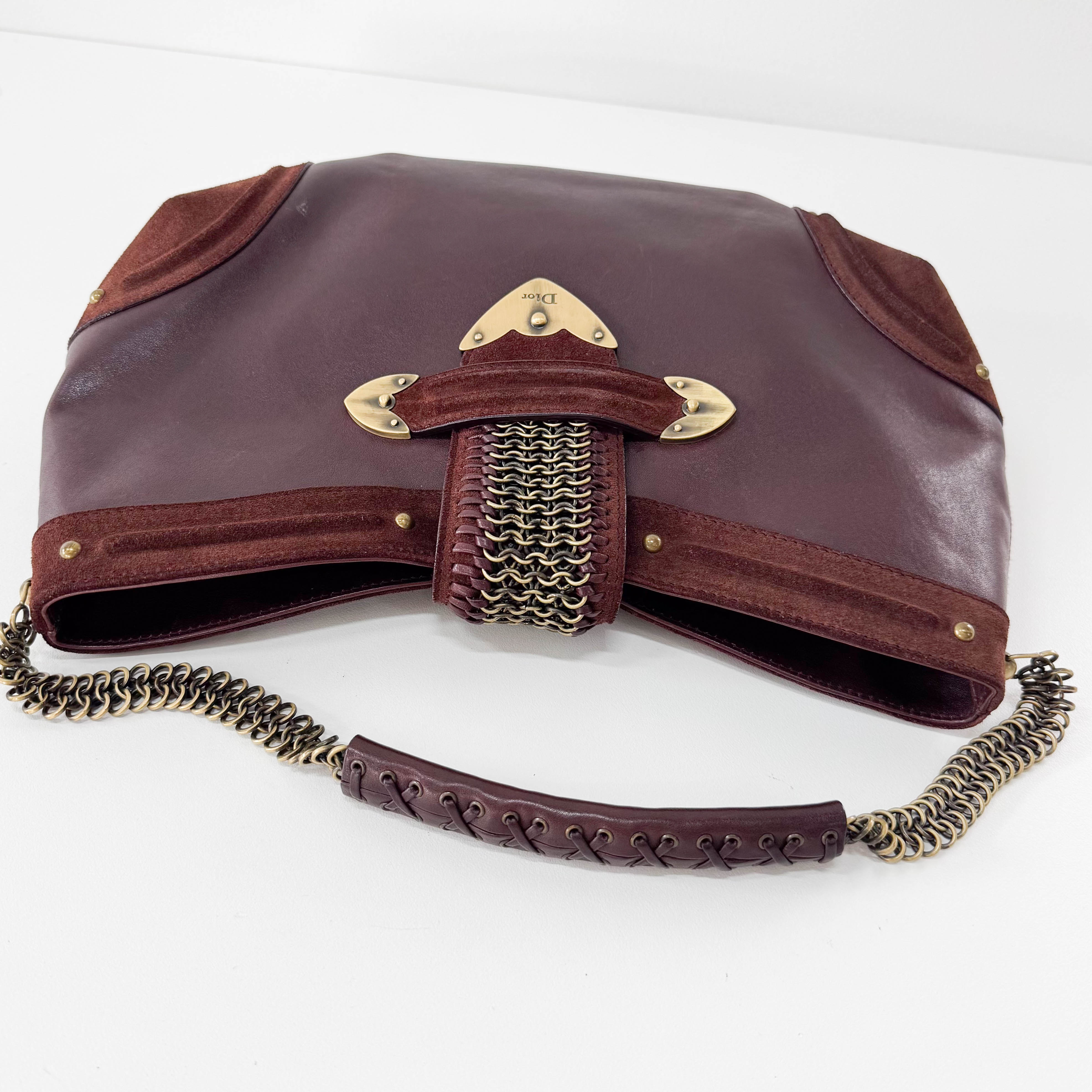 Jeanne Brown Leather Bag
