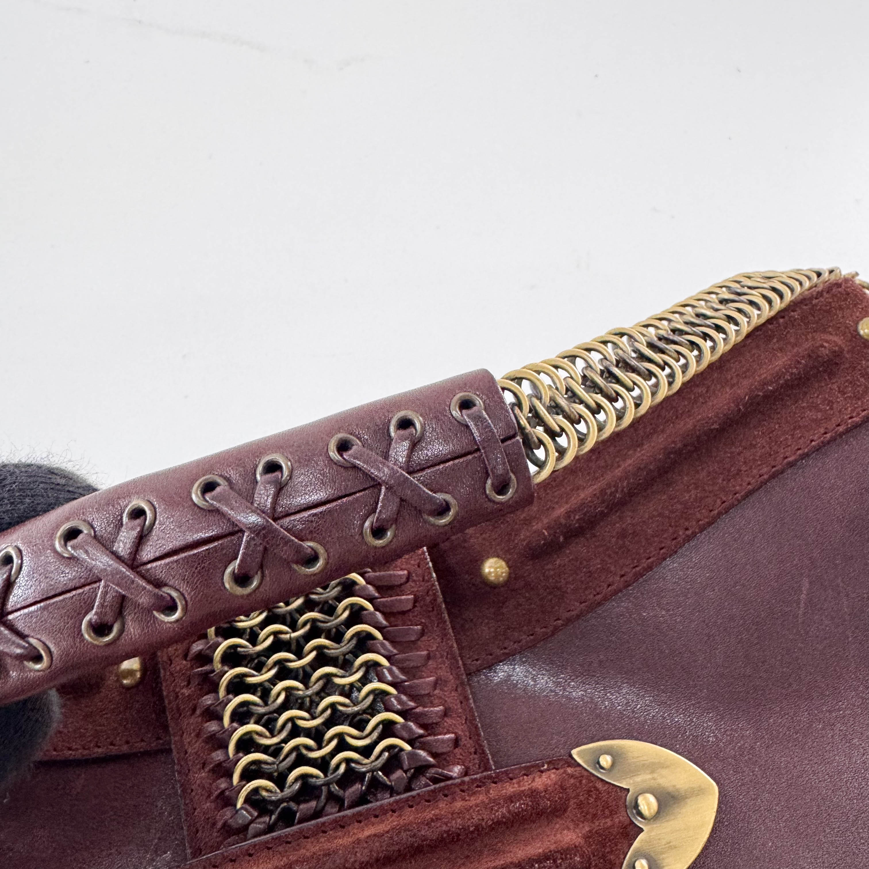 Jeanne Brown Leather Bag