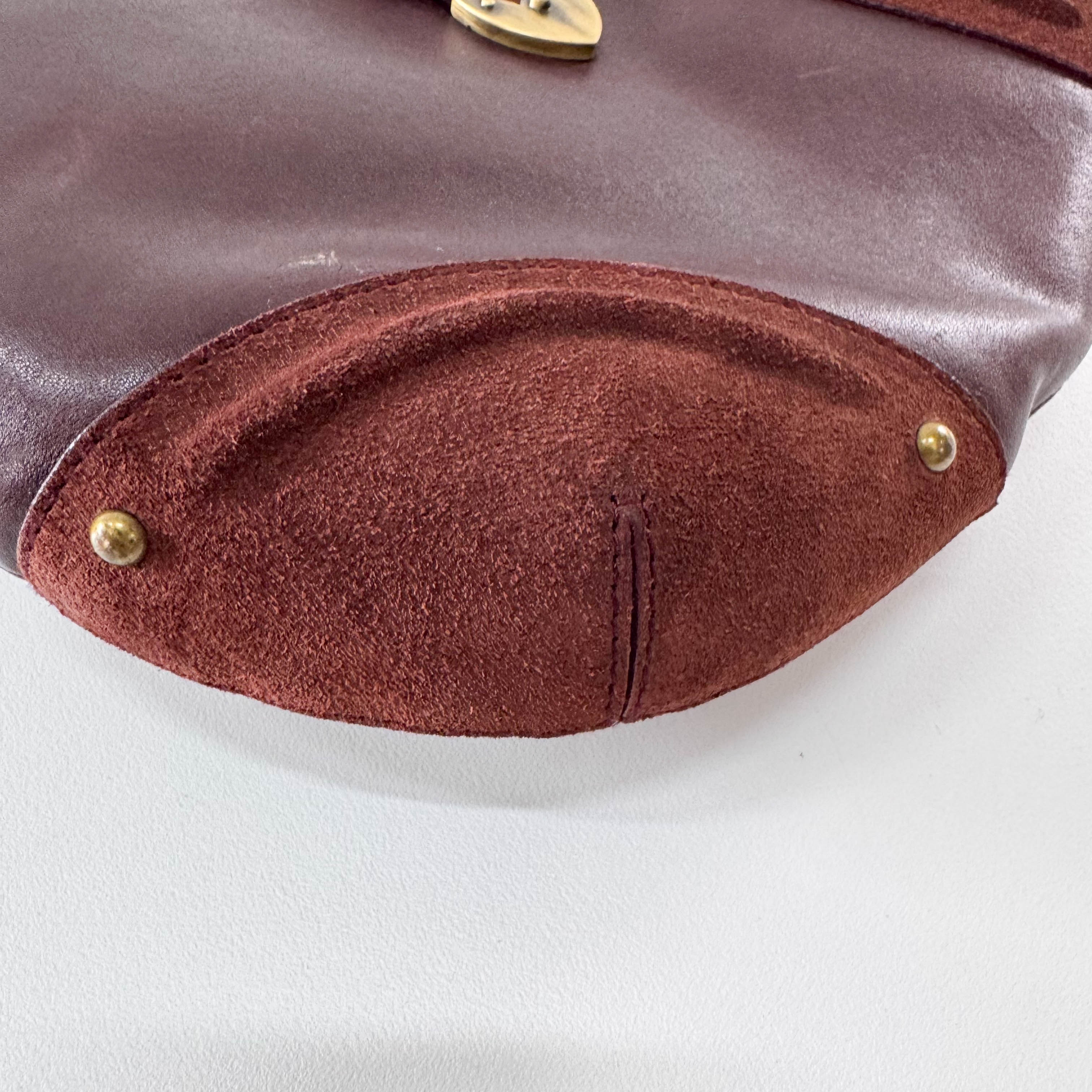 Jeanne Brown Leather Bag