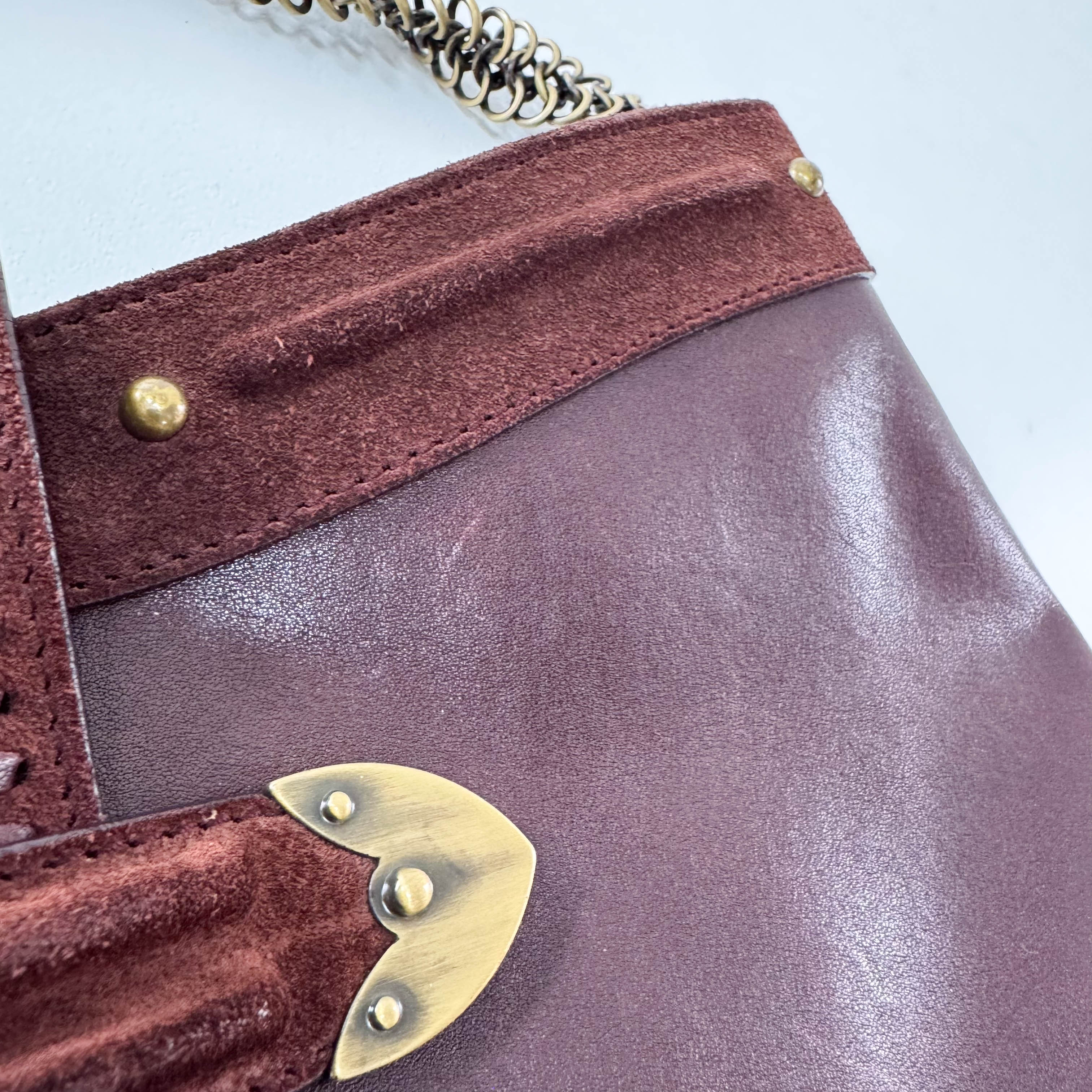 Jeanne Brown Leather Bag