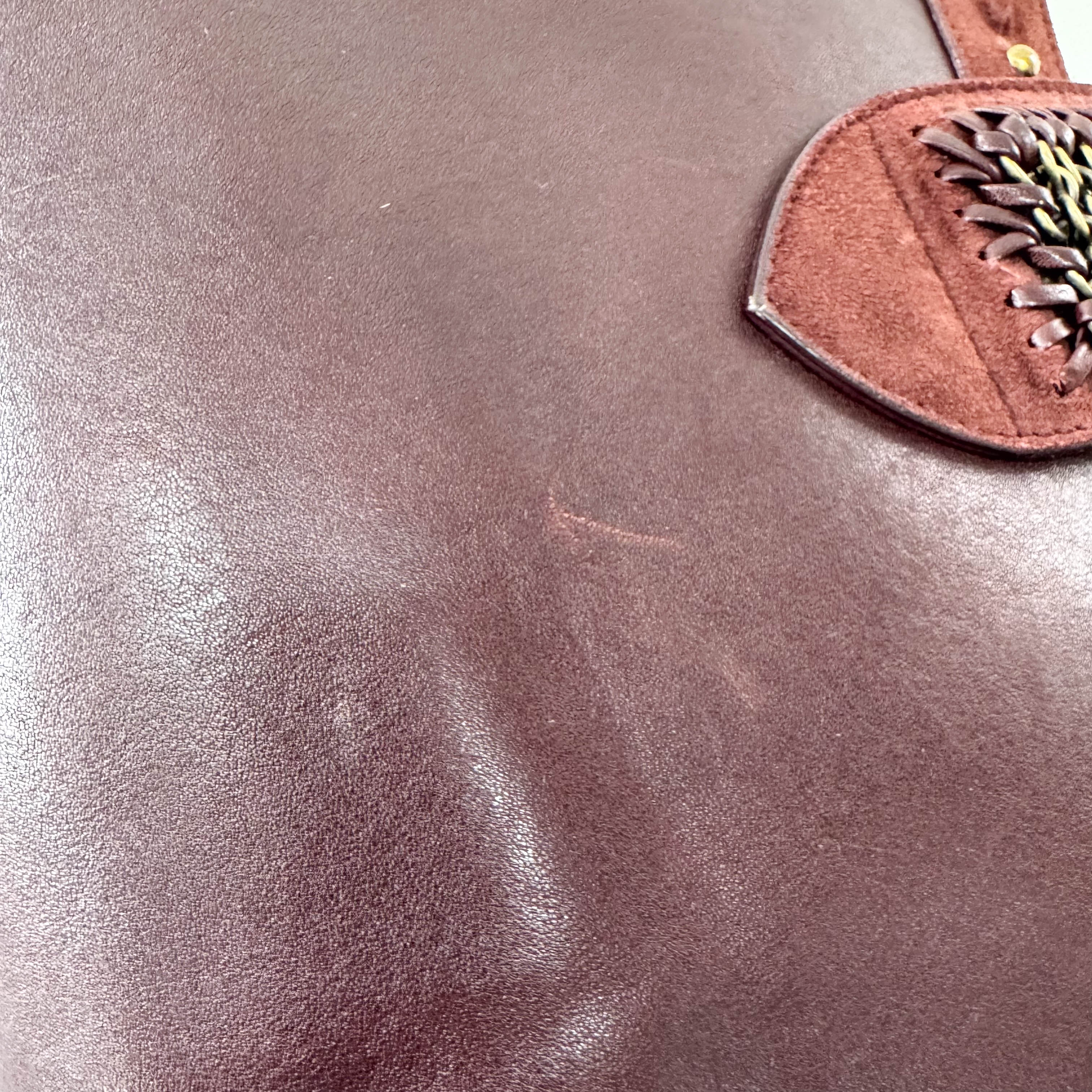 Jeanne Brown Leather Bag