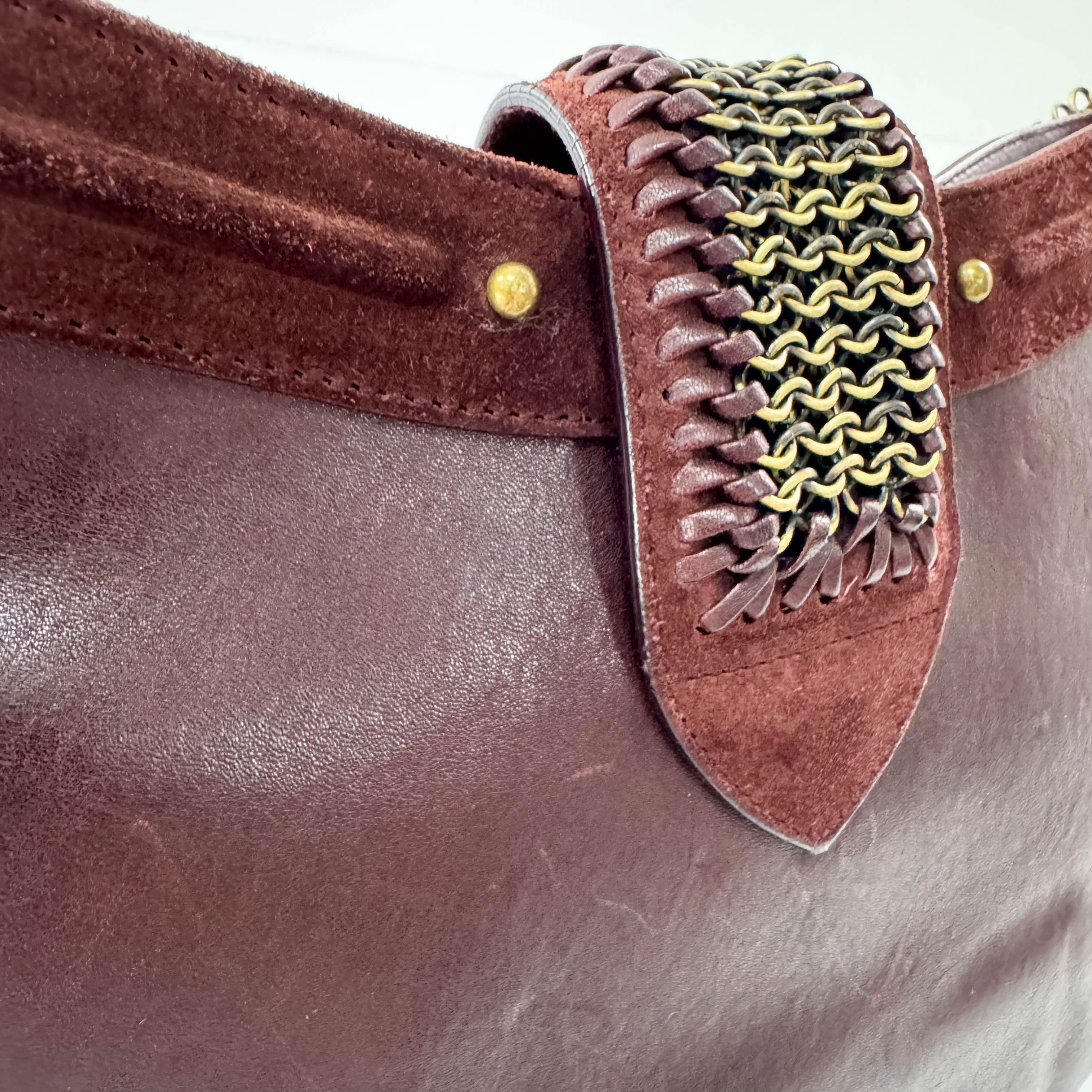 Jeanne Brown Leather Bag