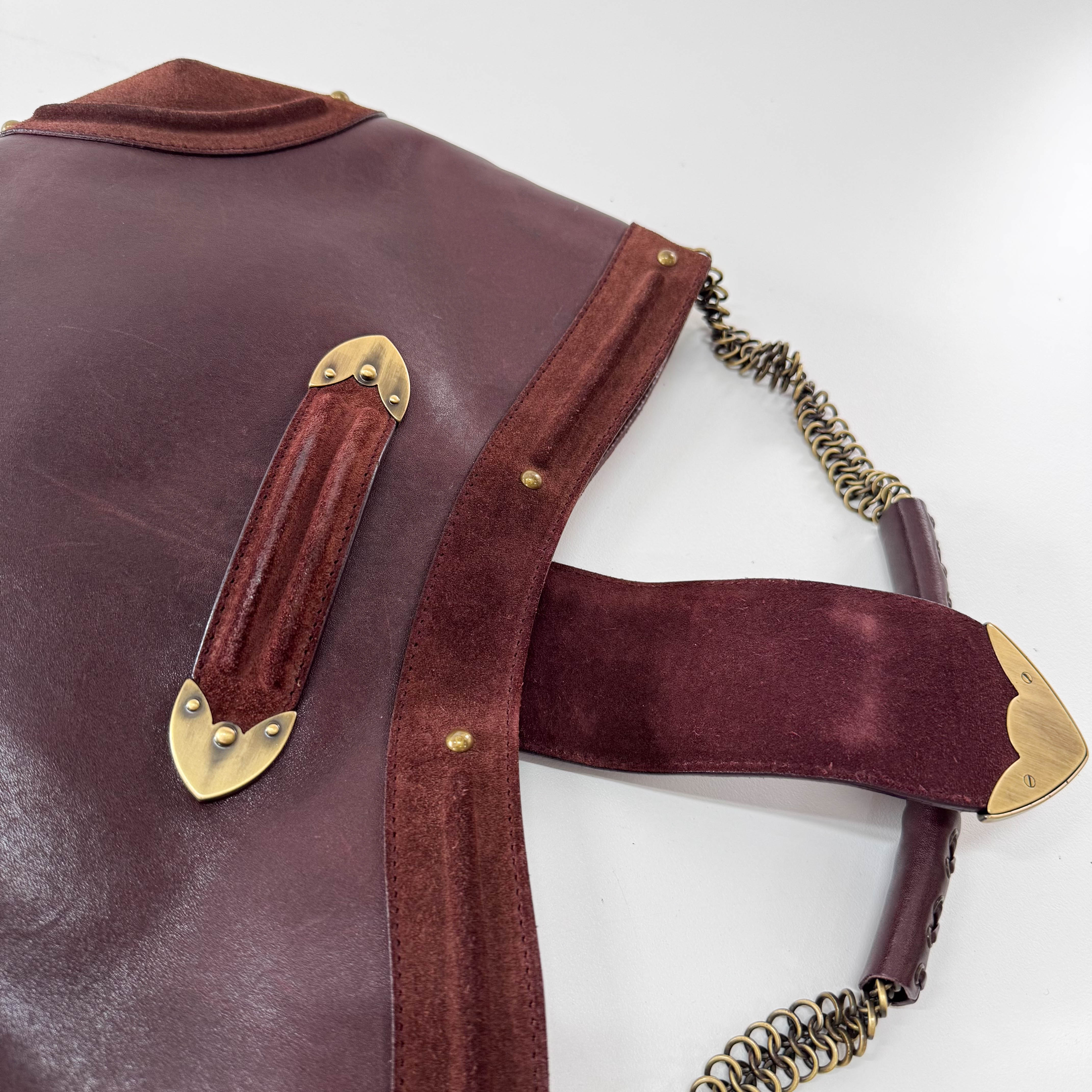 Jeanne Brown Leather Bag