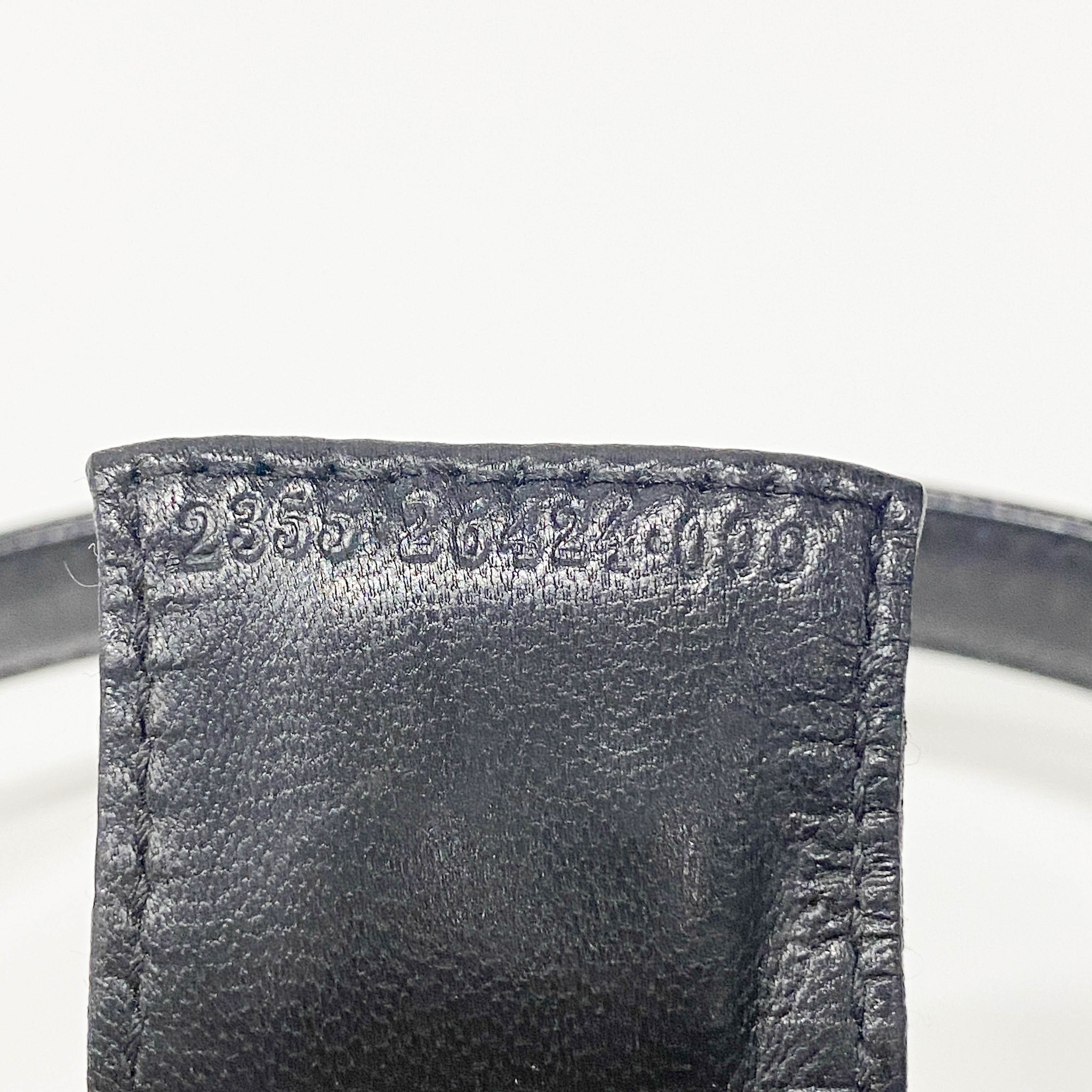 Baguette Black Neoprene Shoulder Bag