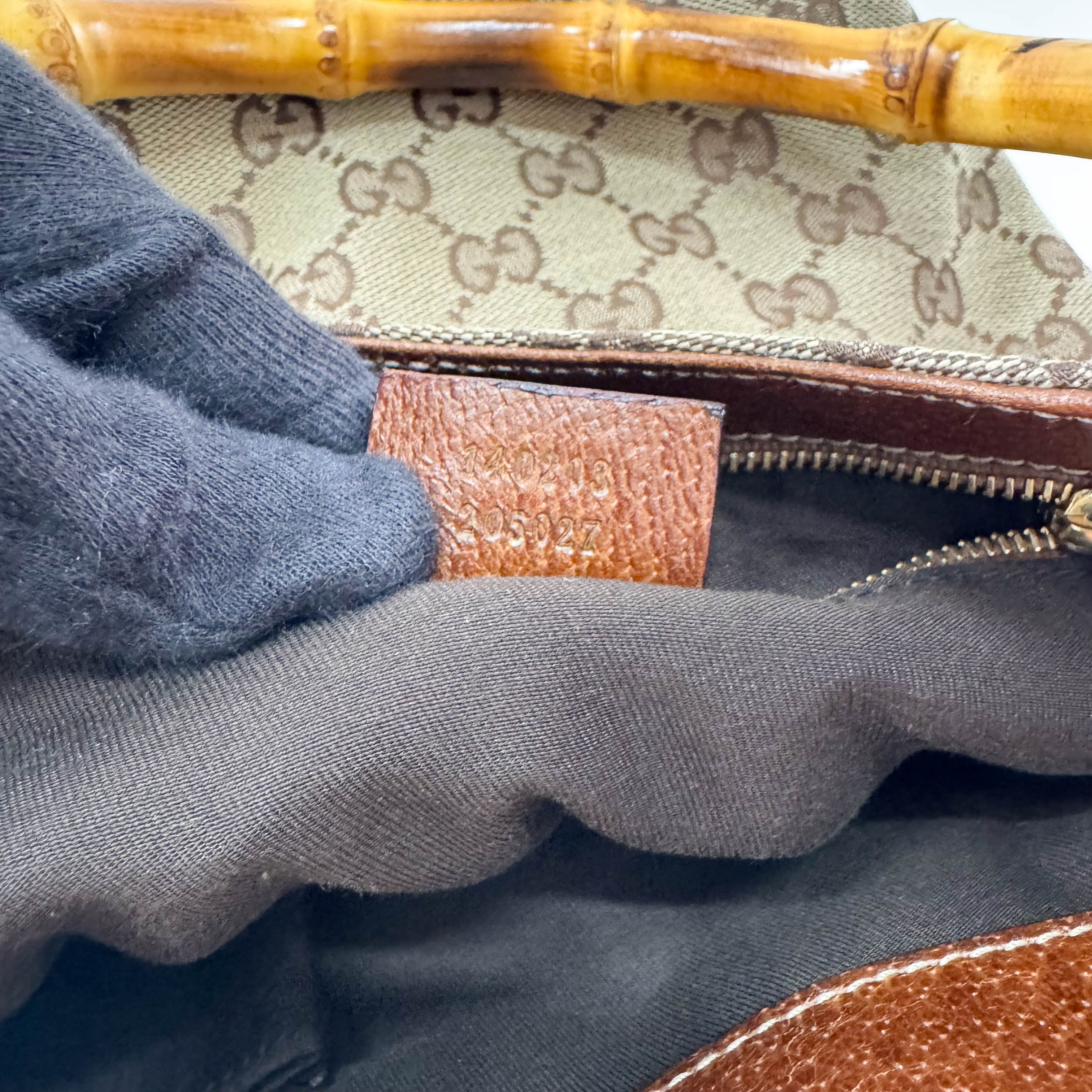 Bamboo Yellow GG Canvas Bag