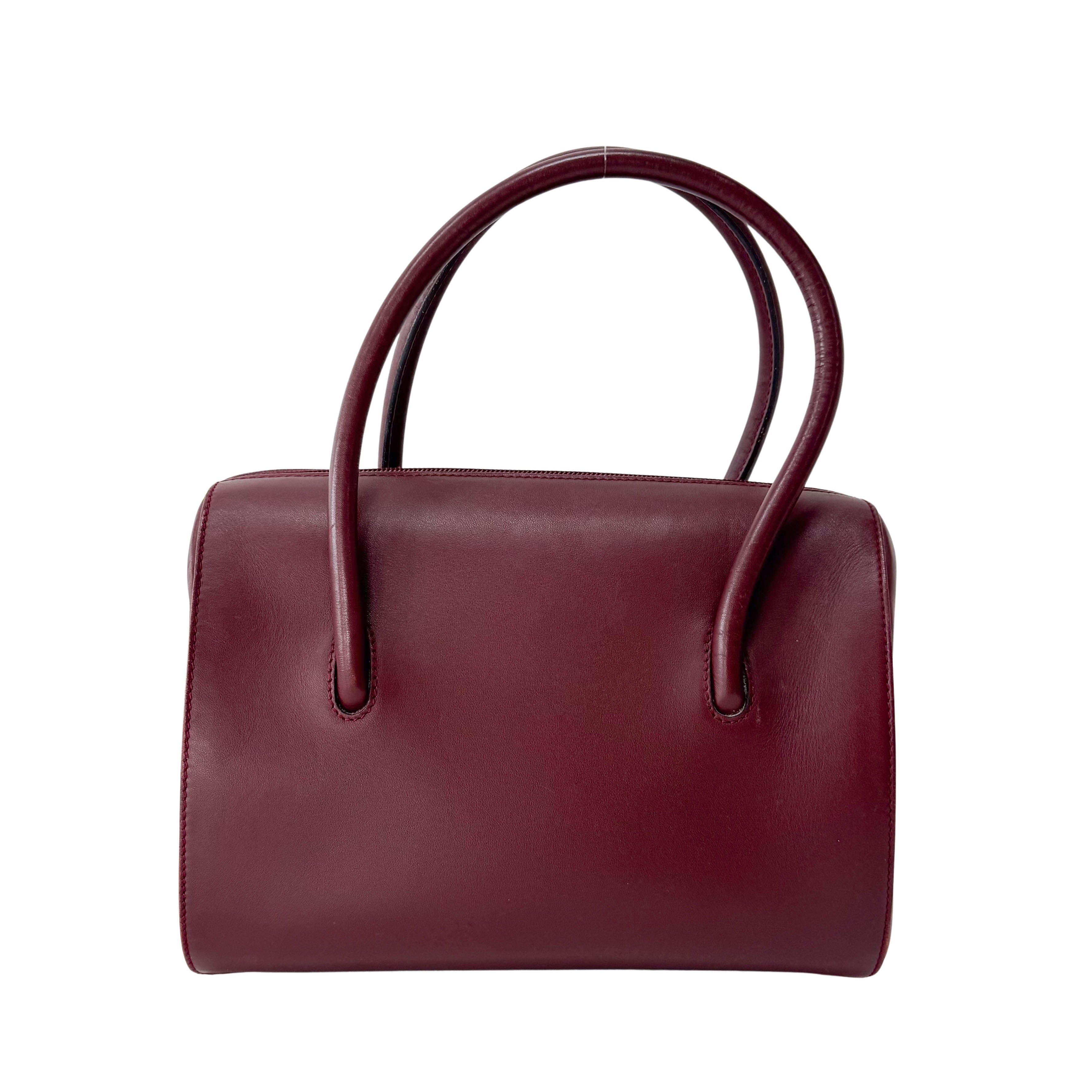 Must Line Red Leather Bag