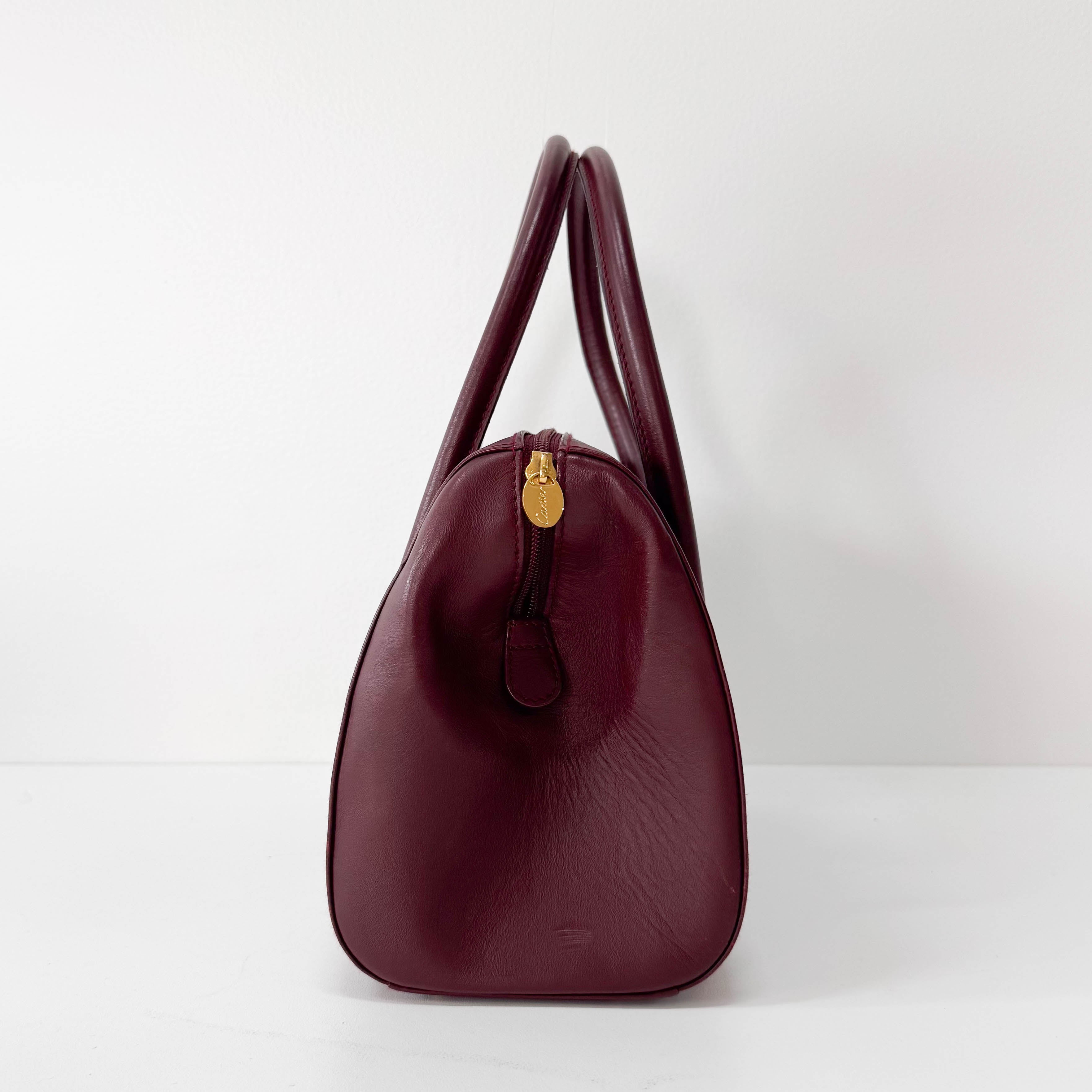 Must Line Red Leather Bag