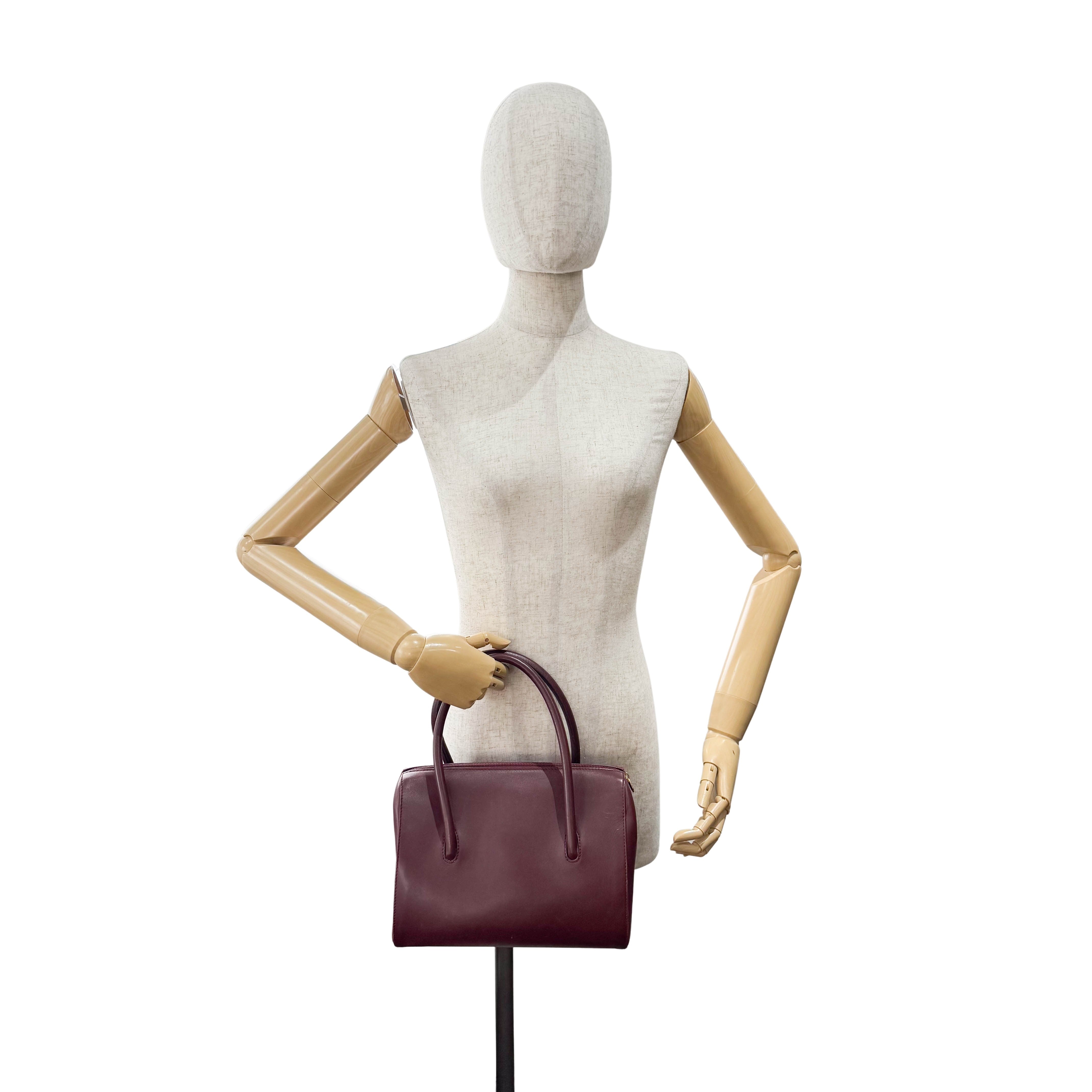 Must Line Red Leather Bag