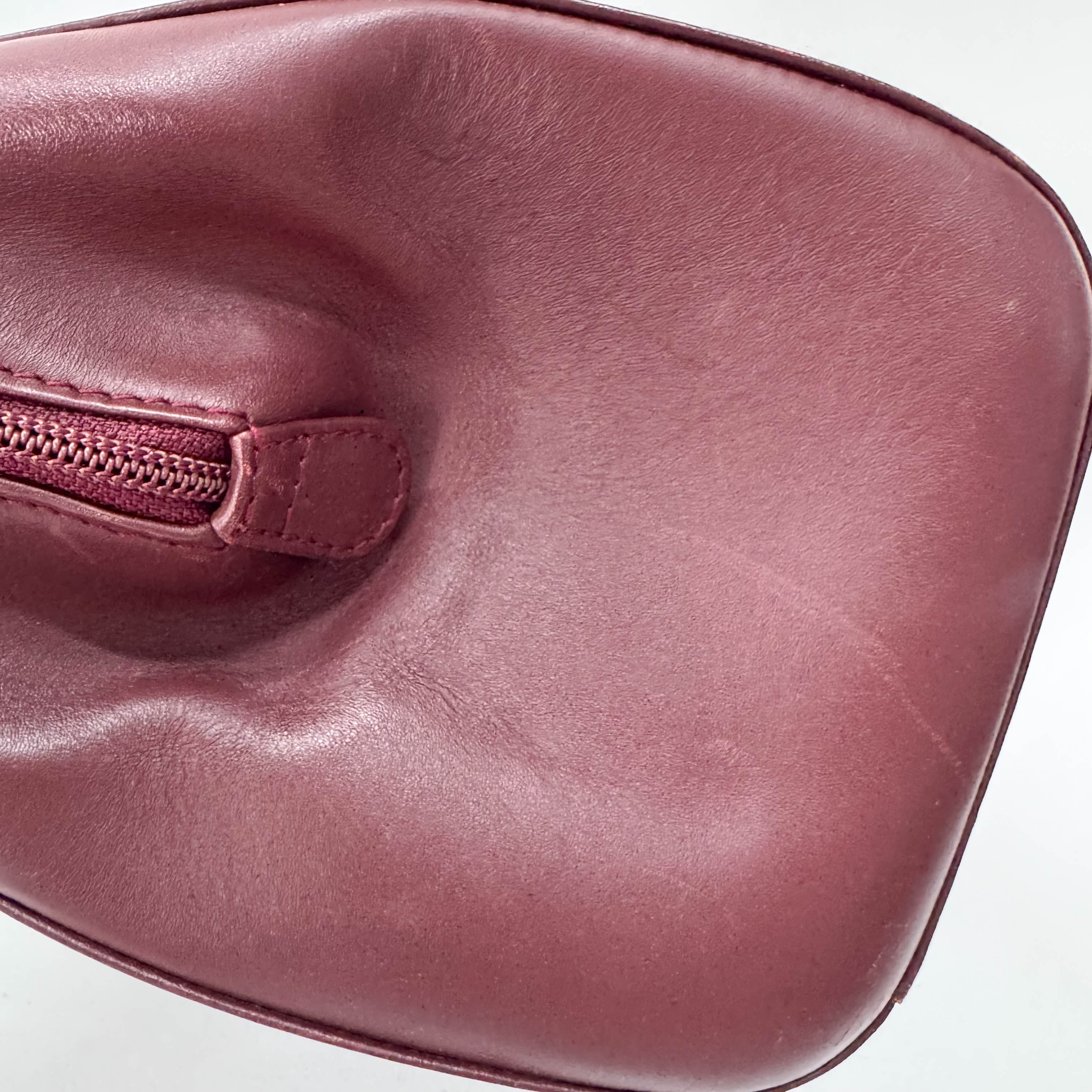 Must Line Red Leather Bag