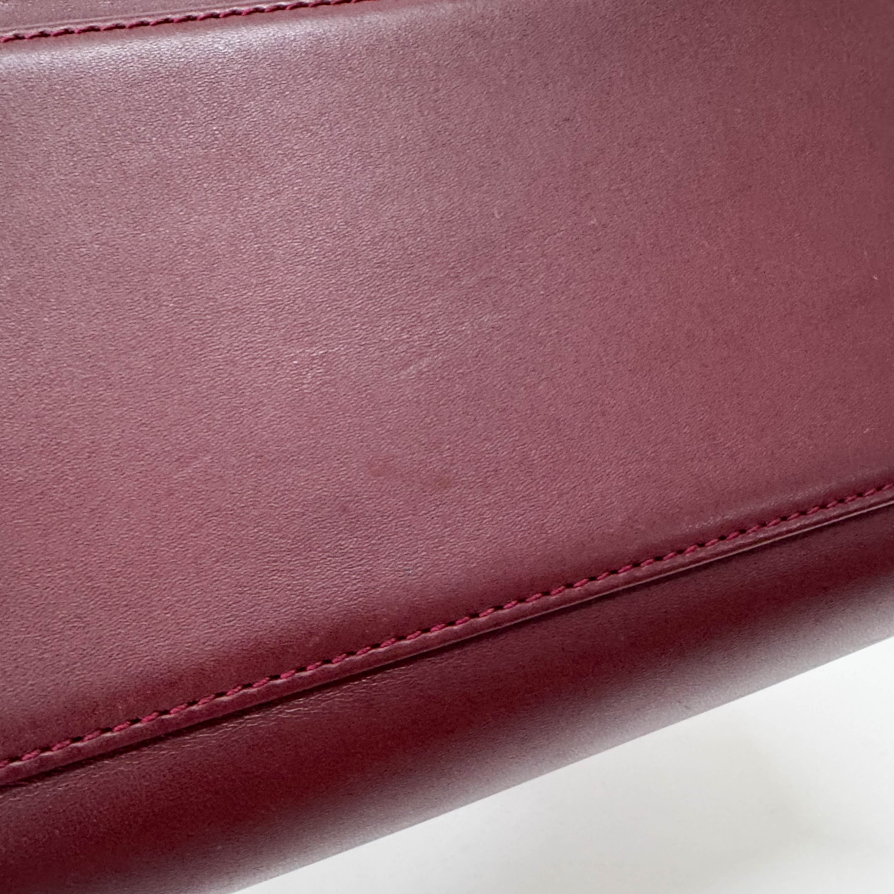 Must Line Red Leather Bag