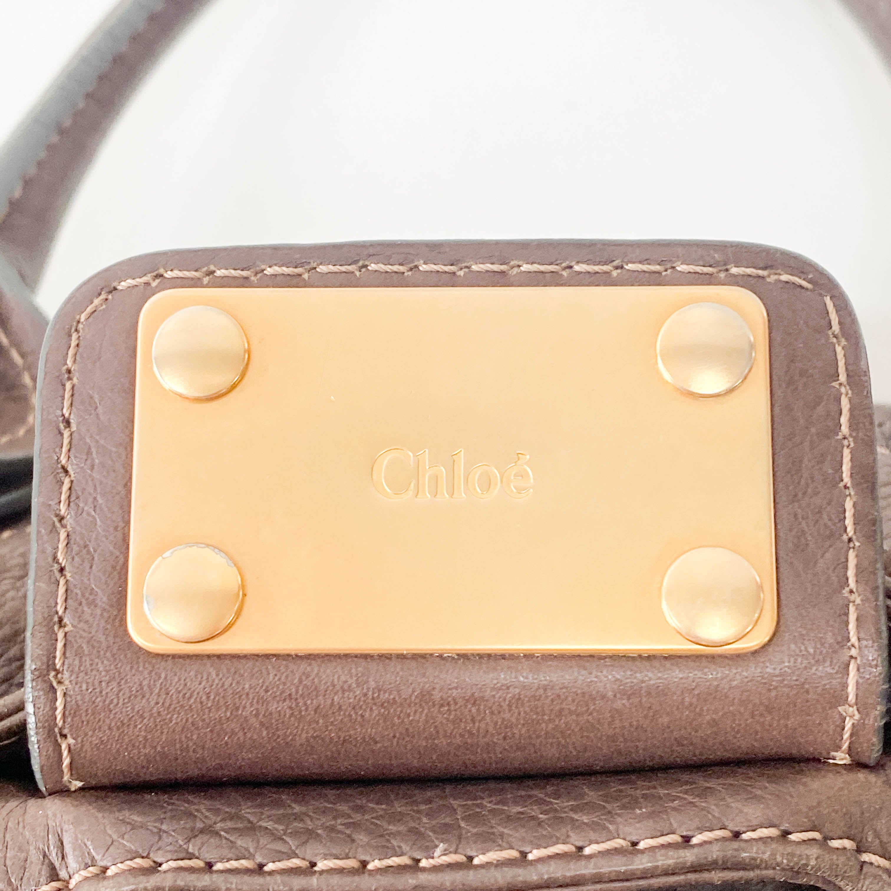 Paddington Brown Leather Shoulder Bag