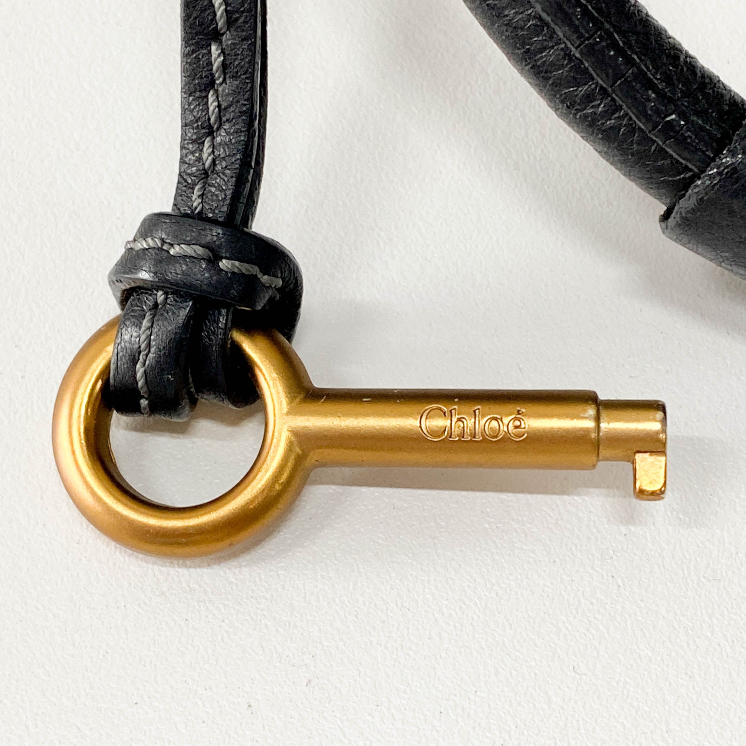 Paddington Black Leather Shoulder Bag