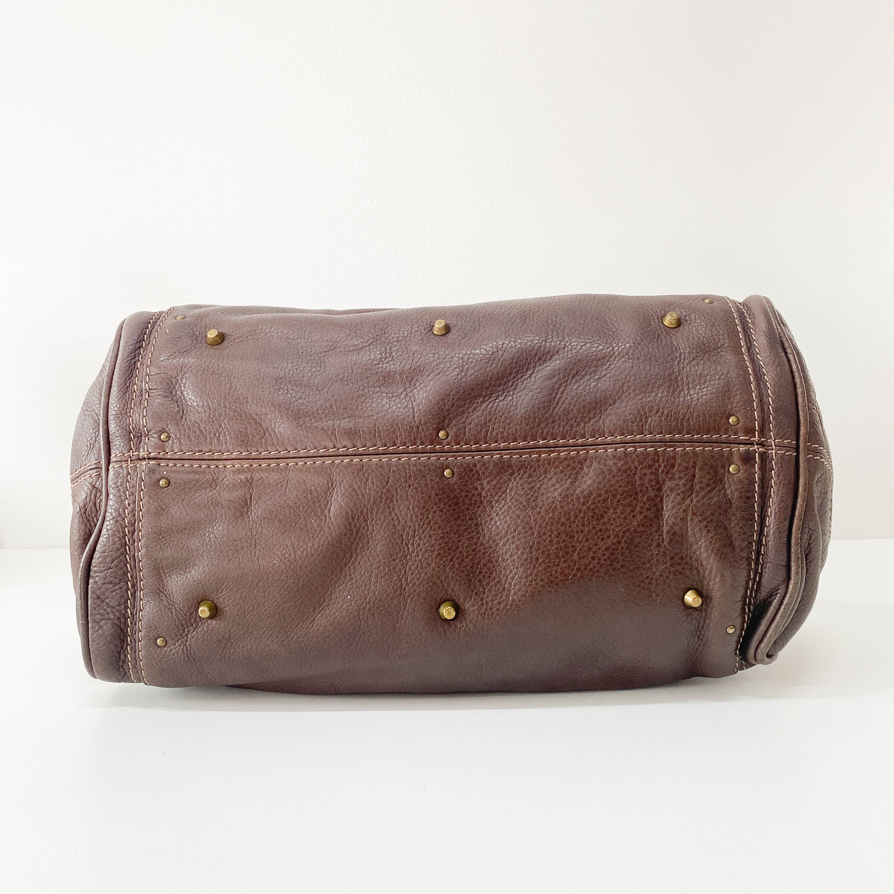 Paddington Brown Leather Shoulder Bag