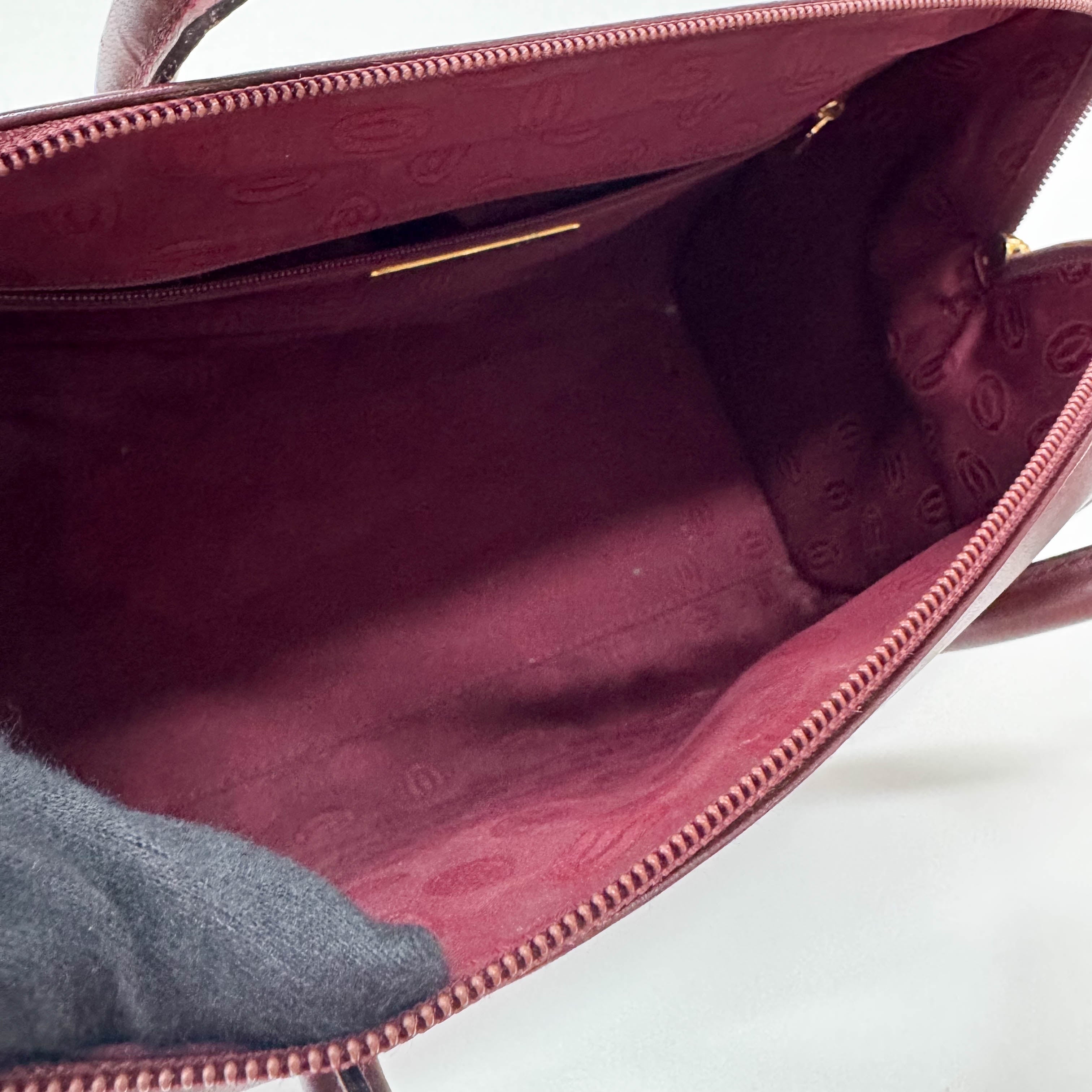 Must Line Red Leather Bag