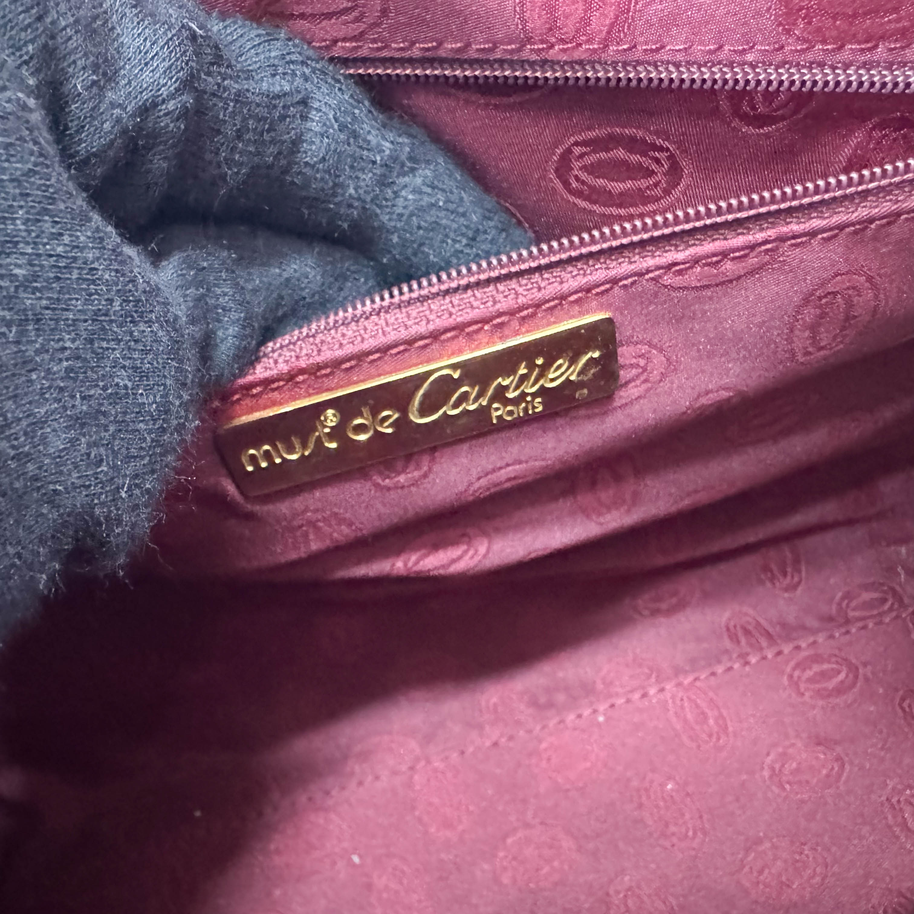 Must Line Red Leather Bag