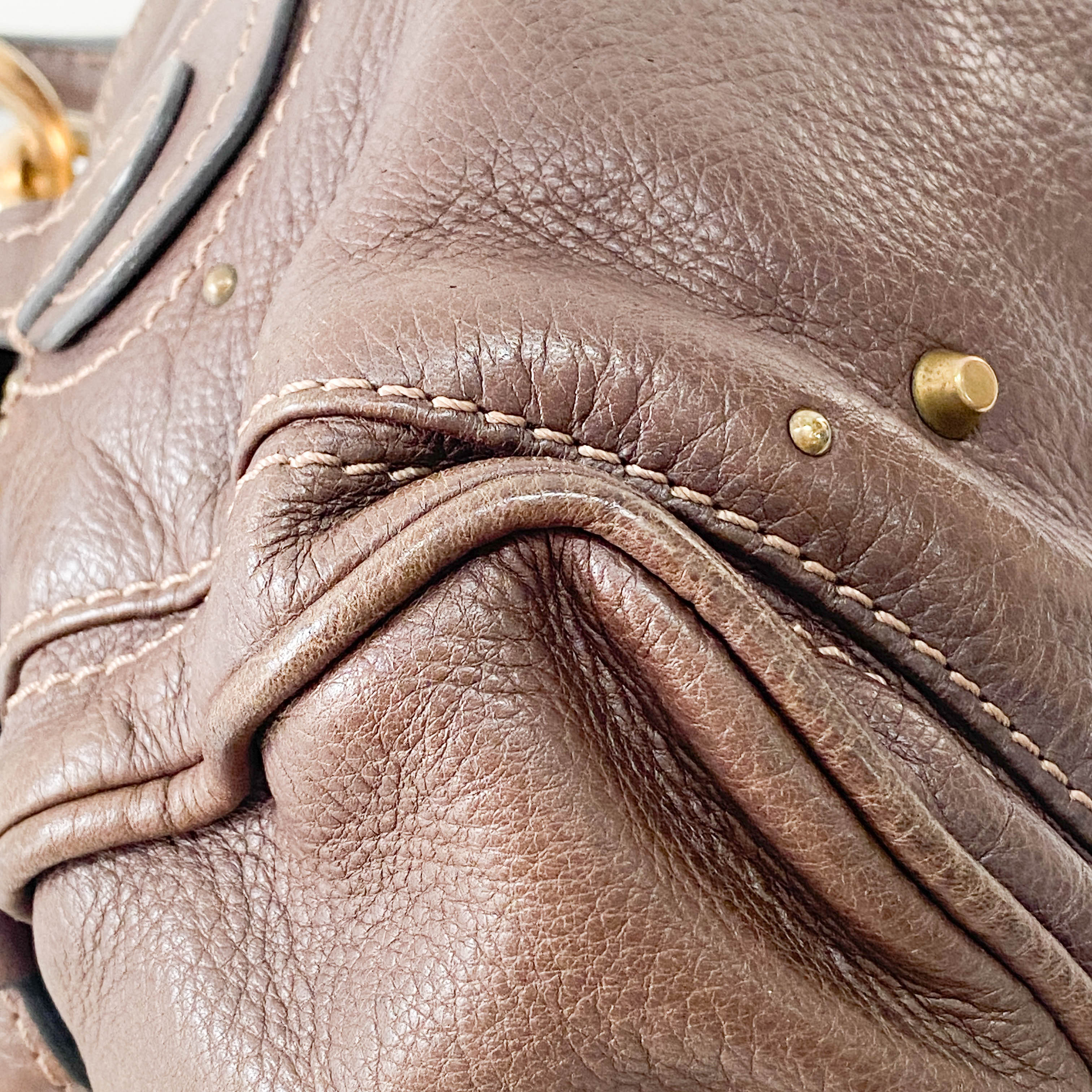 Paddington Brown Leather Shoulder Bag