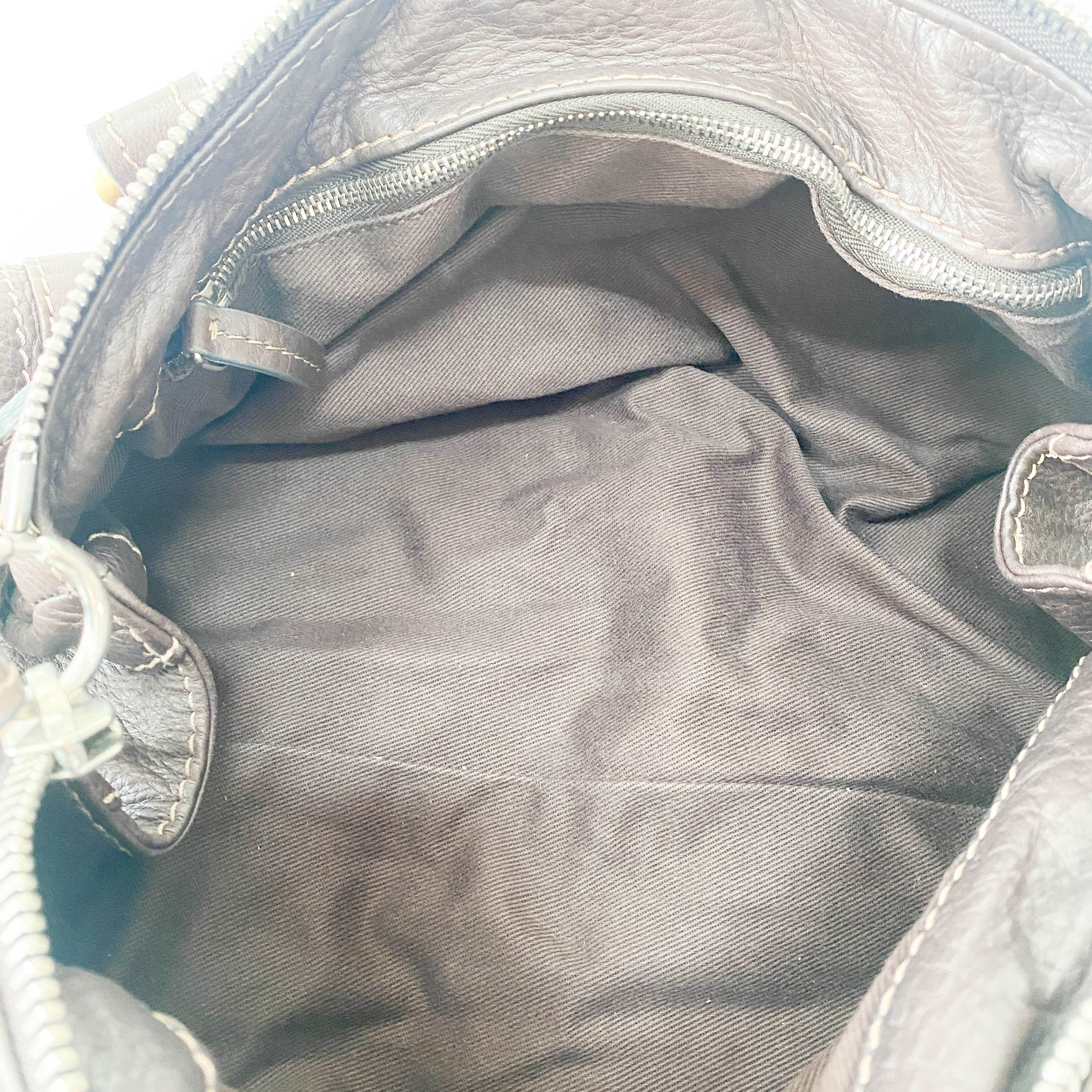 Paddington Brown Leather Shoulder Bag