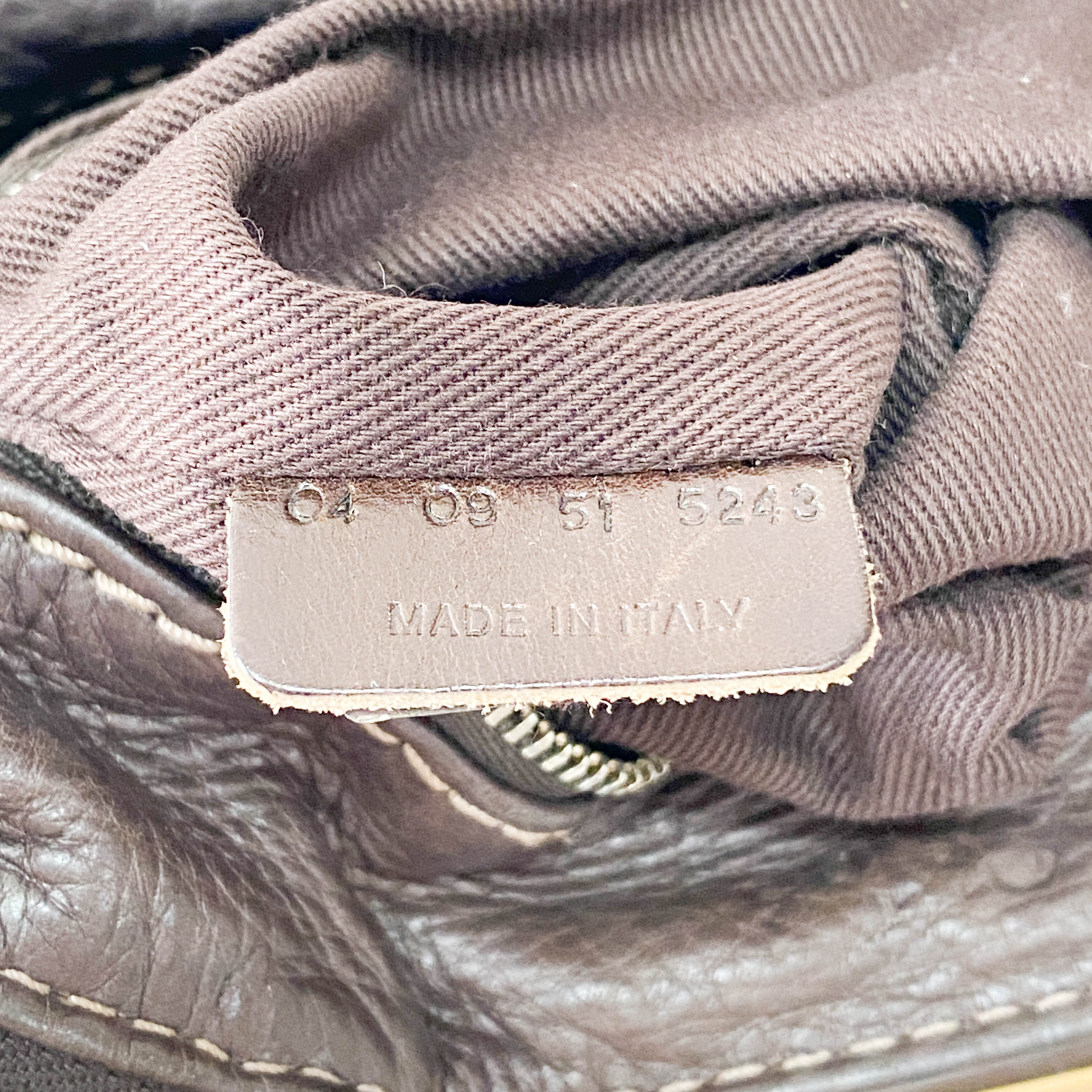 Paddington Brown Leather Shoulder Bag